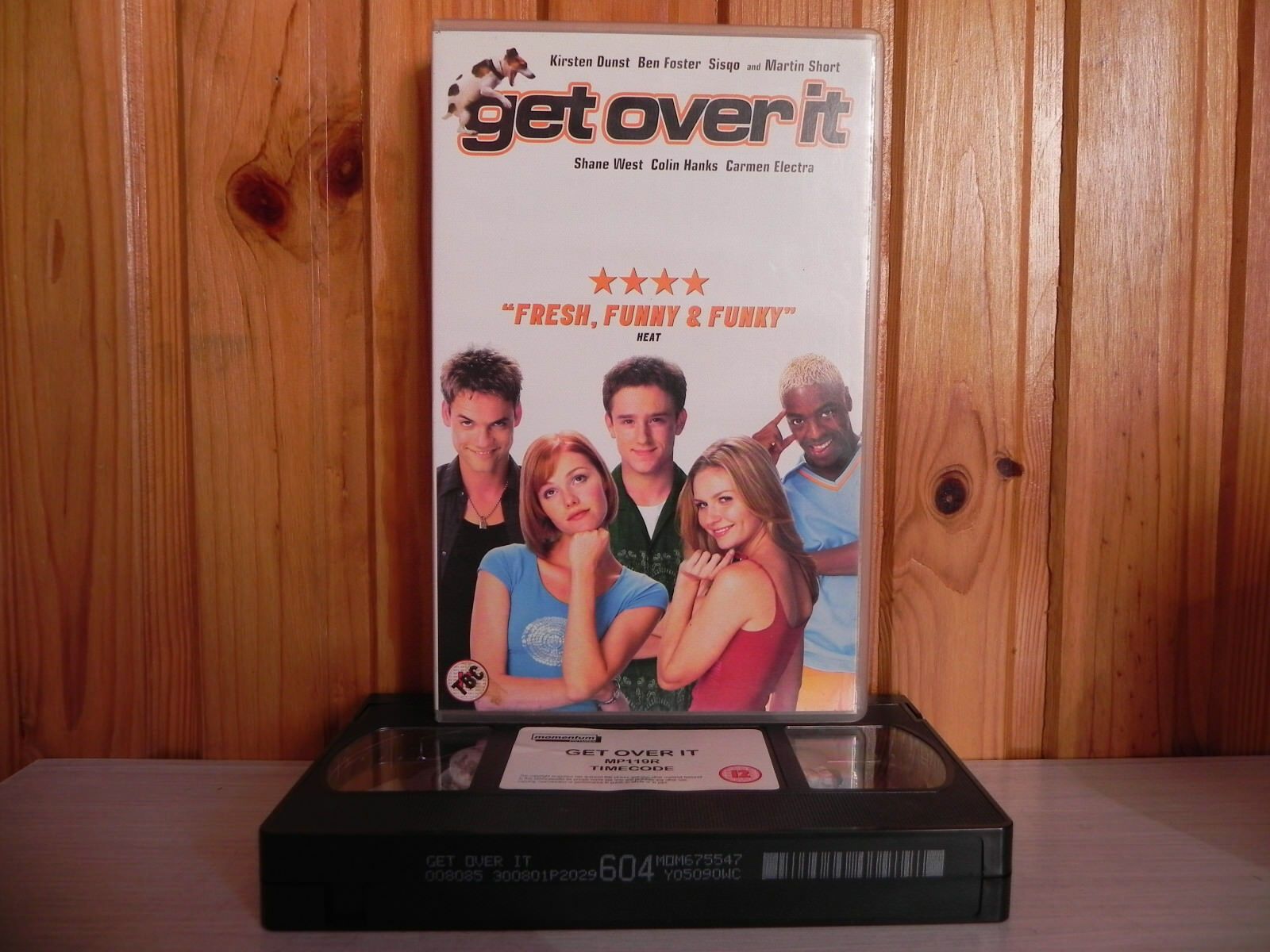 Get Over It - Big-Box - Ex-Rental - Momentum - 2001 Sisqo - Kirsten Dunst - VHS-