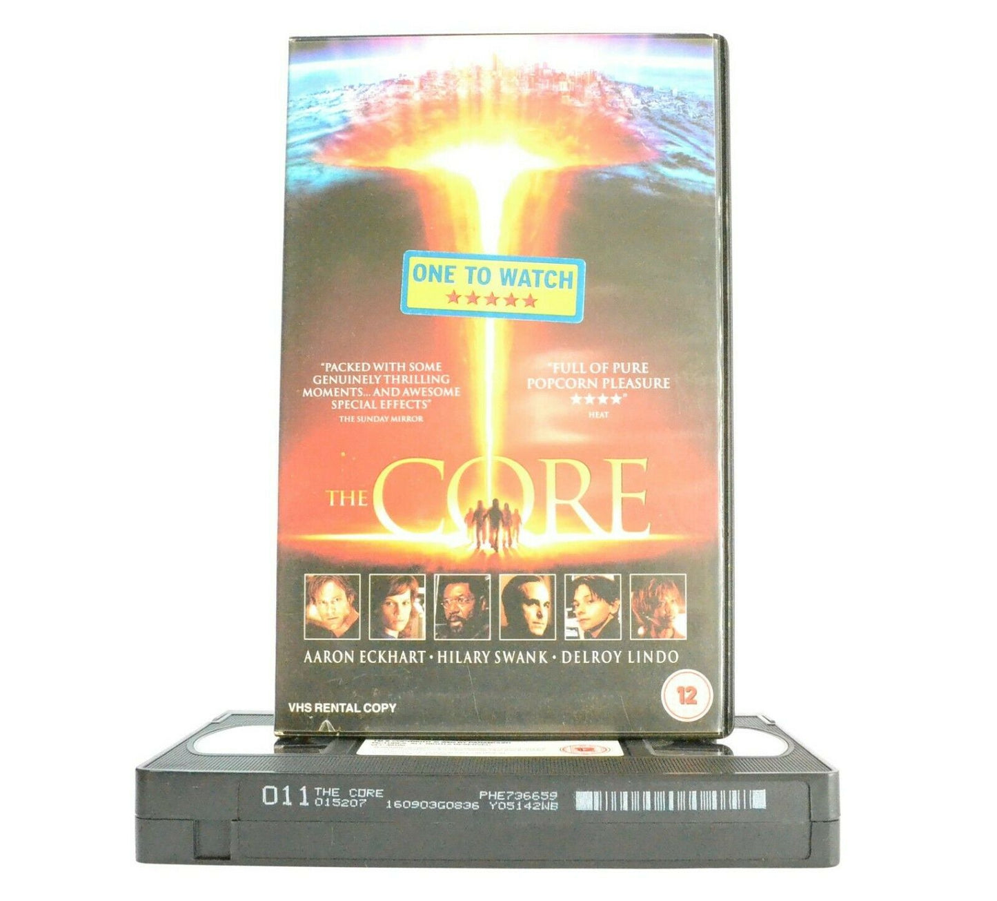 The Core: Sci-Fi Disaster Film (2003) - Large Box - A.Eckhart/H.Swank - Pal VHS-