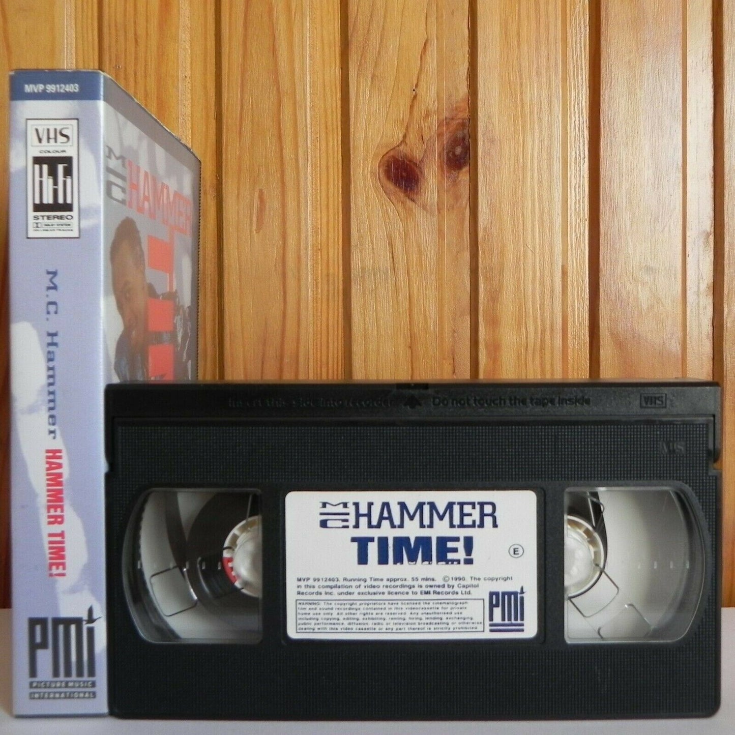 M.C.Hammer: Hammer Time! - Pump It Up - U Can't Touch This - Pray - Pal VHS-