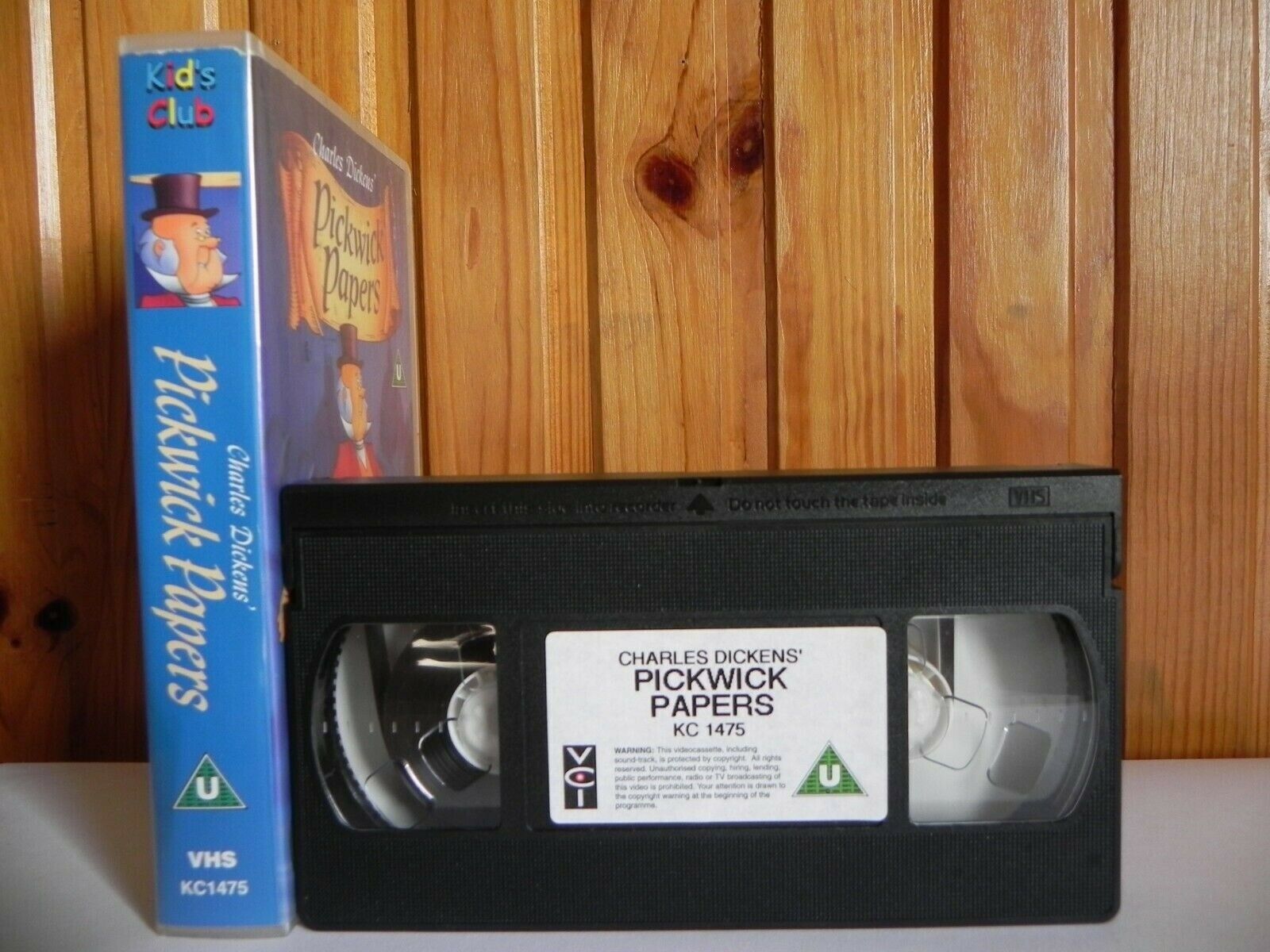 Pickwick Papers - Classic Animated - Adventure - Charles Dickens - Kids - VHS-