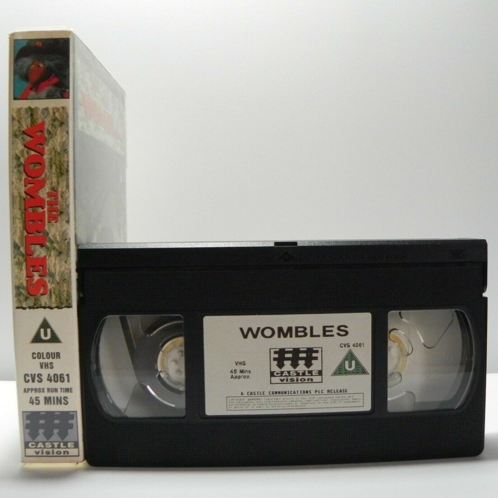 The Wombles - Animated - Ten Classic Episodes - One Great Video - Kids - Pal VHS-