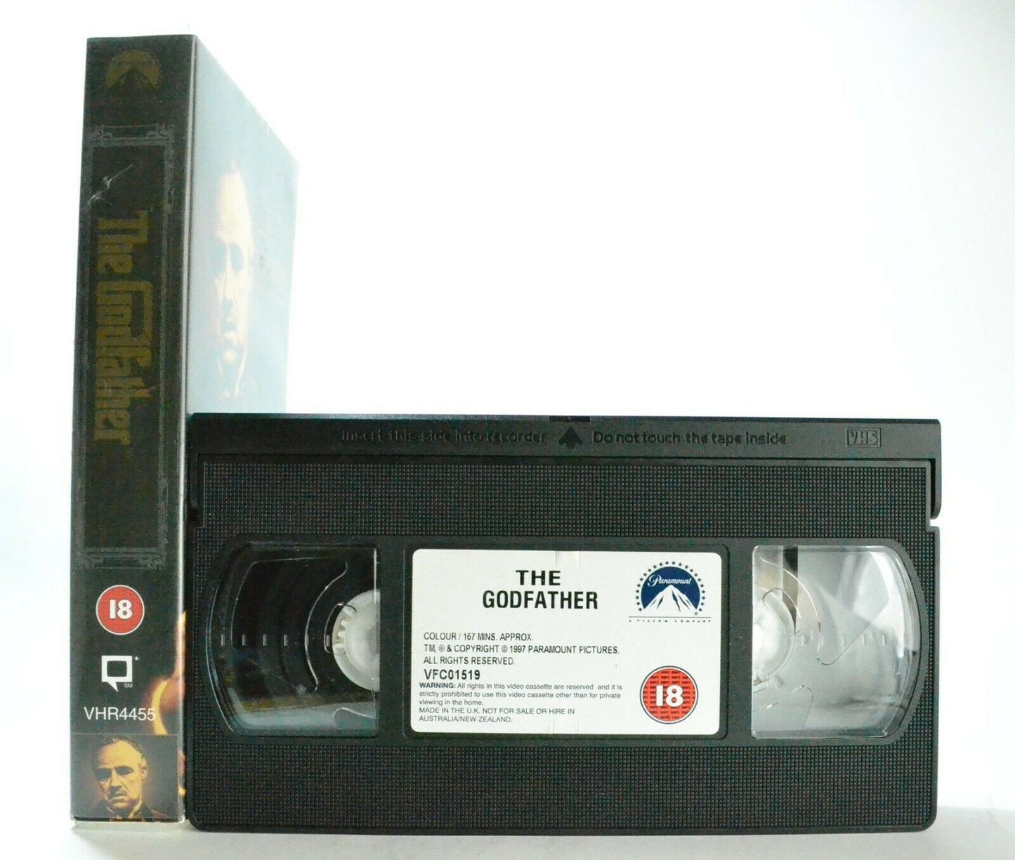 The Godfather: Based On M.Puzo Novel - Crime Drama (1972) - Marlon Brando - VHS-