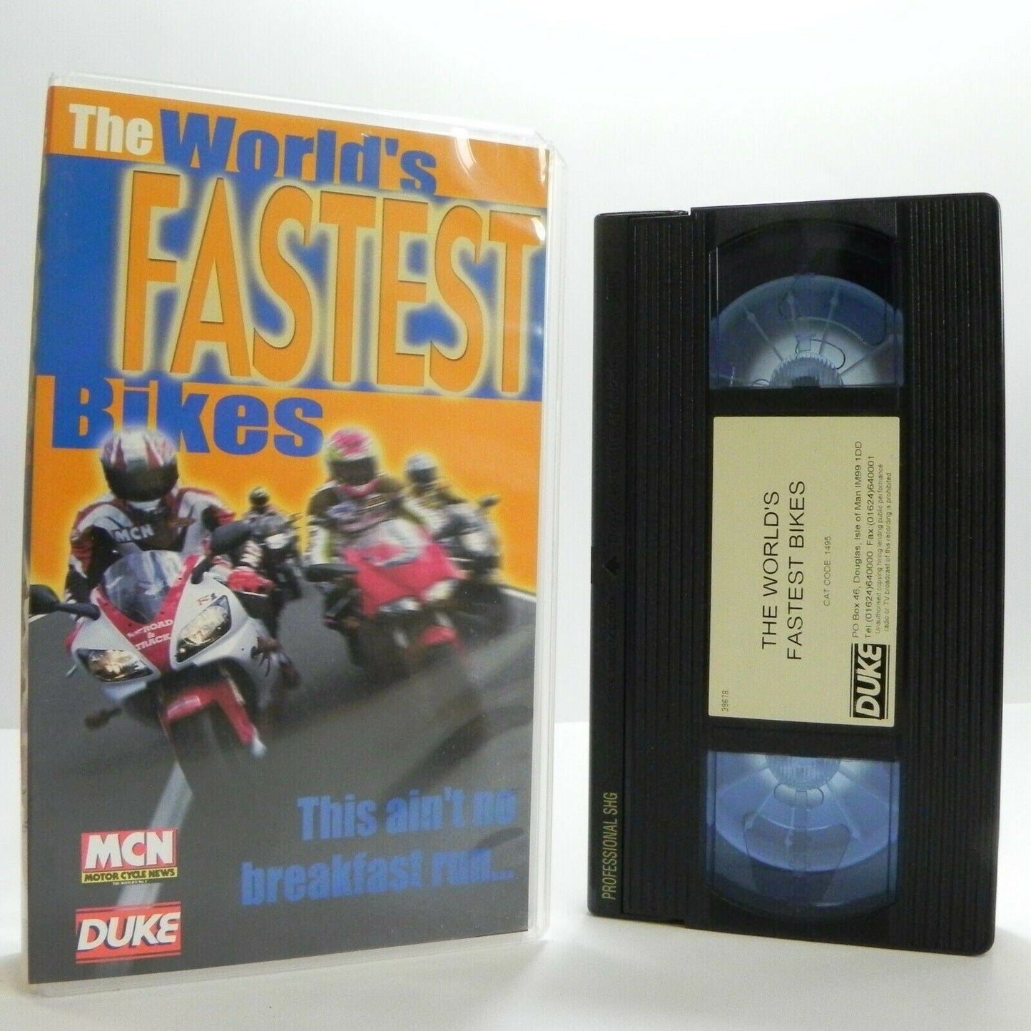 The World's Fastest Bikes - Suzuki Hayabusa - Honda Blackbird - Yamaha R1 - VHS-