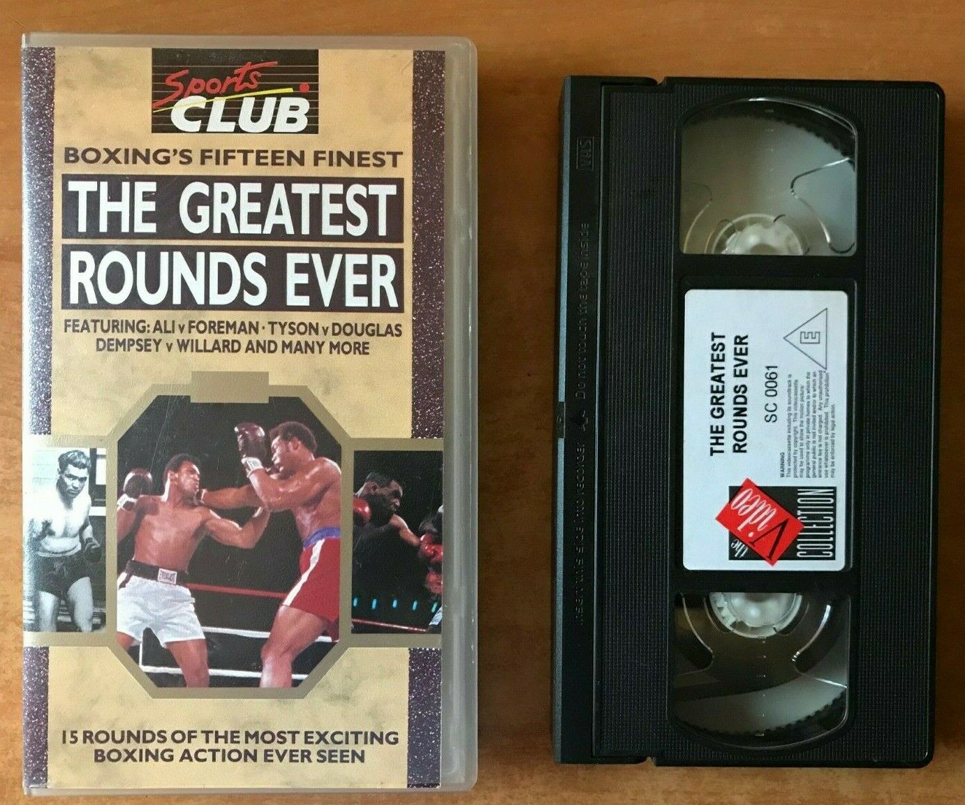 The Greatest Rounds Ever (Boxing's 15 Finest): Tyson / Foreman / Dempsey - VHS-