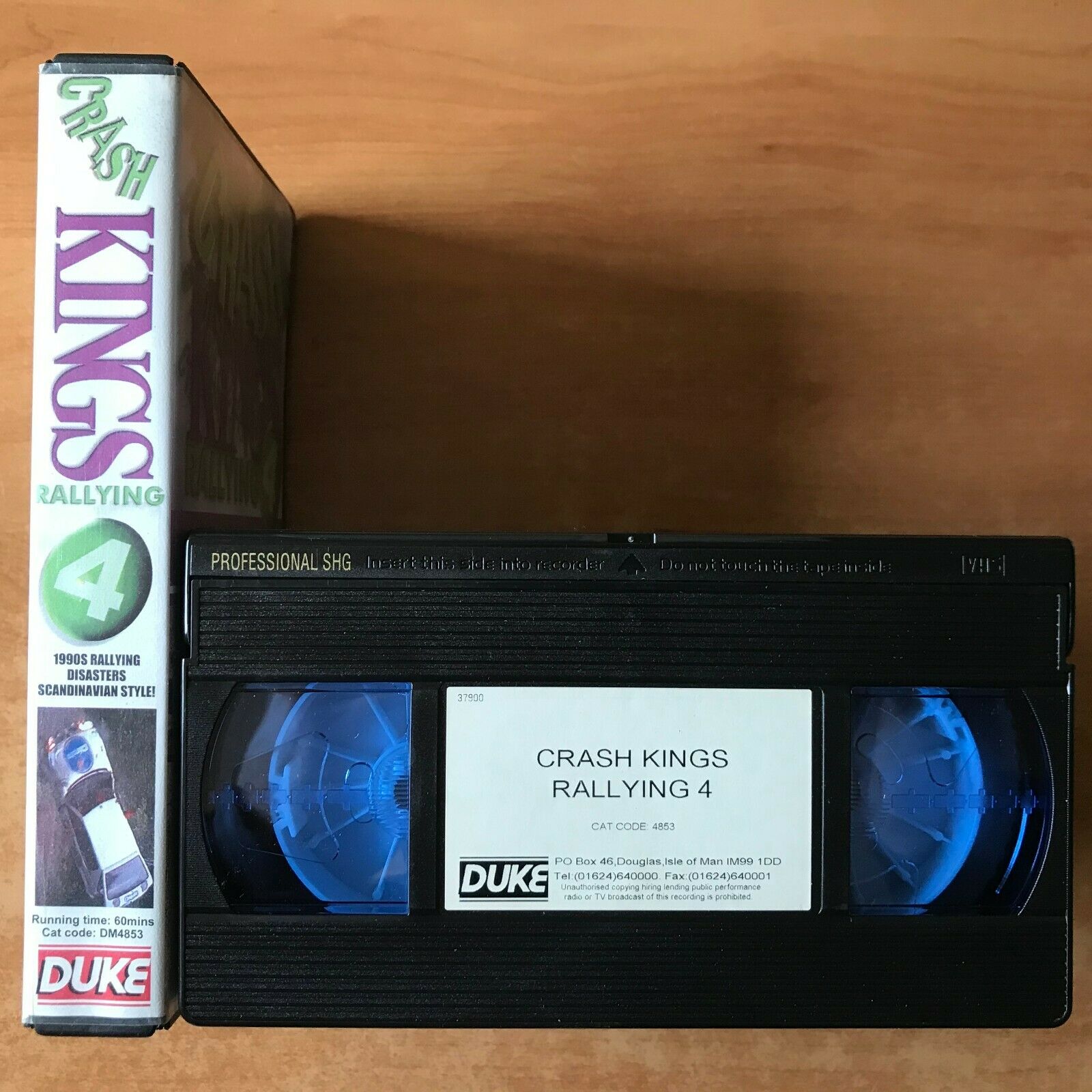 Crash Kings Rallying 4 (Duke); [Scandynavia]: Sweden - Finland - Supercars - VHS-