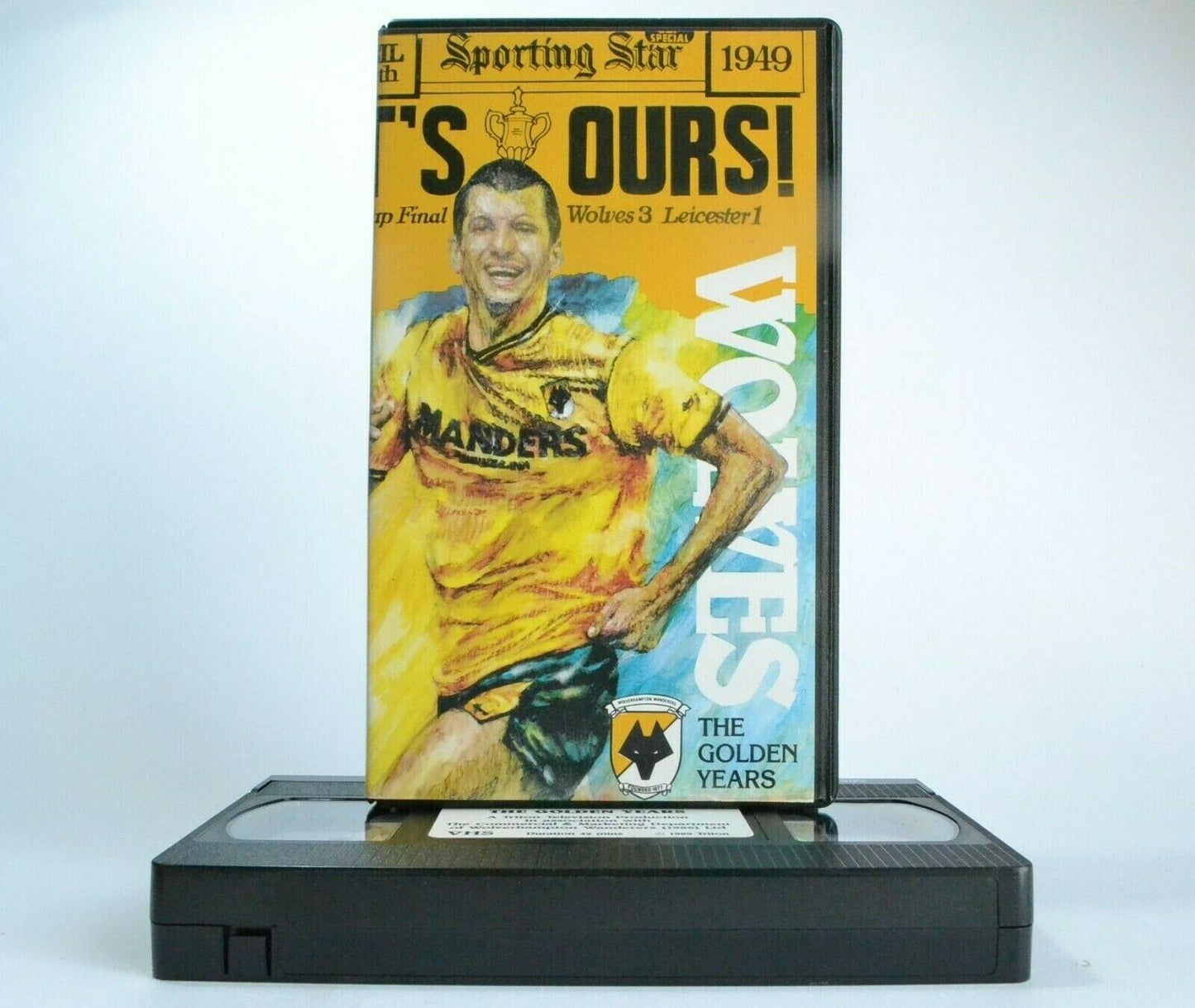 Wolves: The Golden Years - Wolverhampton Wanderers - Football - Sports - Pal VHS-