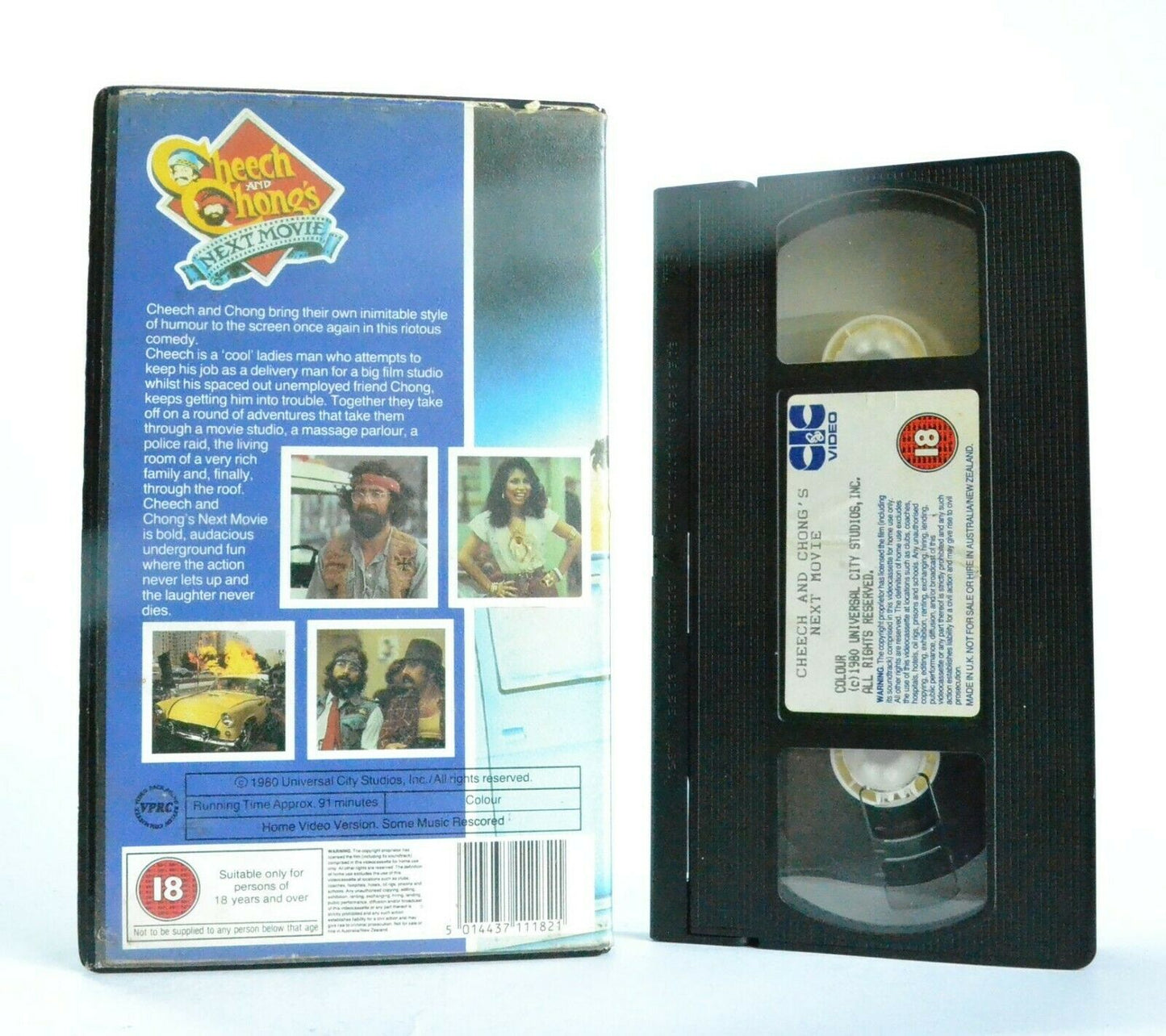 Cheech & Chong's Next Movie: Circa (1980) - Smoking Comedy - CIC Release - VHS-