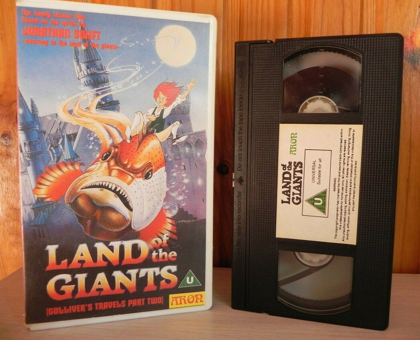 Land Of The Giants: Gulliver's Travels, Pt.2 - Animated Adventures - Kids - VHS-