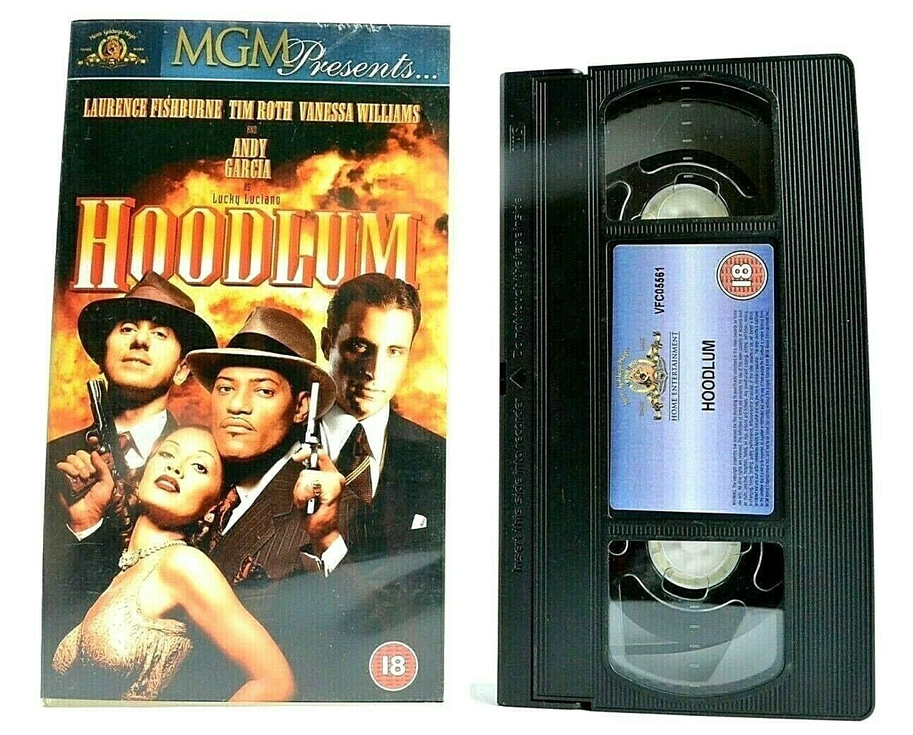 Hoodlum - Crime Drama -<30s Harlem>- Laurence Fishburne / Tim Roth - Pal VHS-