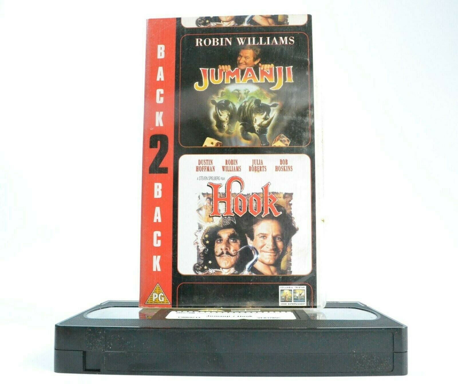 Jumanji 1995 / Hook 1991; Double Feature, Robin Williams, Kids