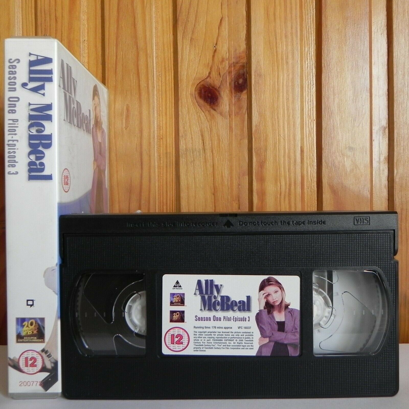 Ally McBeal: 1st Time On T.V - Season One - Pilot-Episode 3 - TV Show - Pal VHS-
