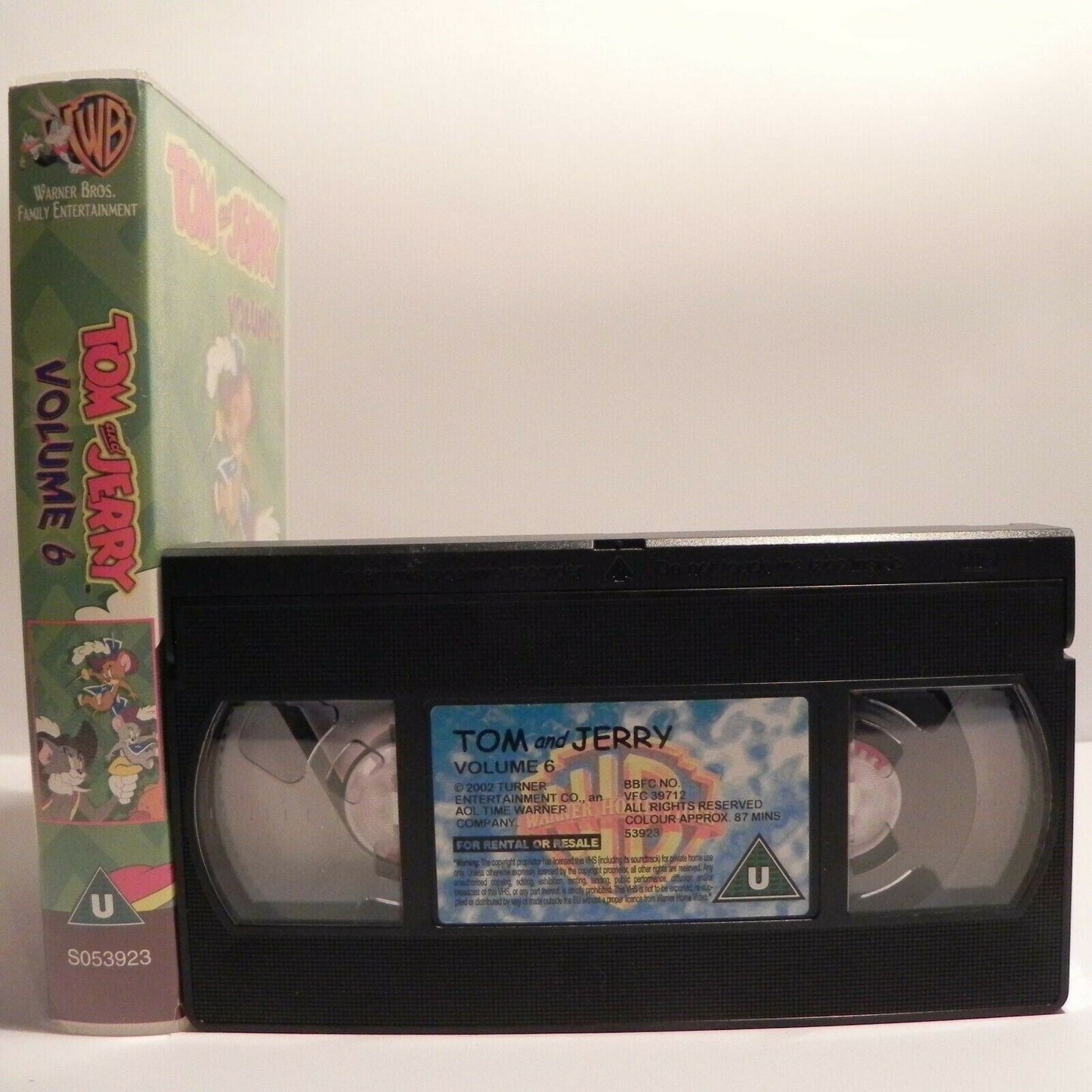Tom And Jerry - Vol.6 - Classic Animation - Fun Adventures - Children's - VHS-