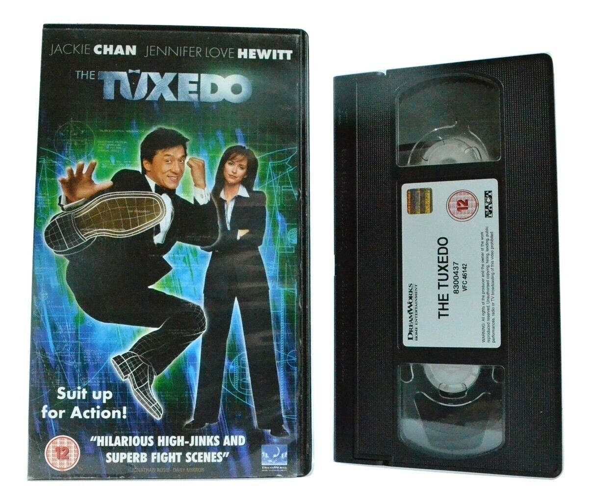 The Tuxedo: K.Donovan Film (2002) - Action Comedy - J.Chan/J.Love-Hewitt - VHS-