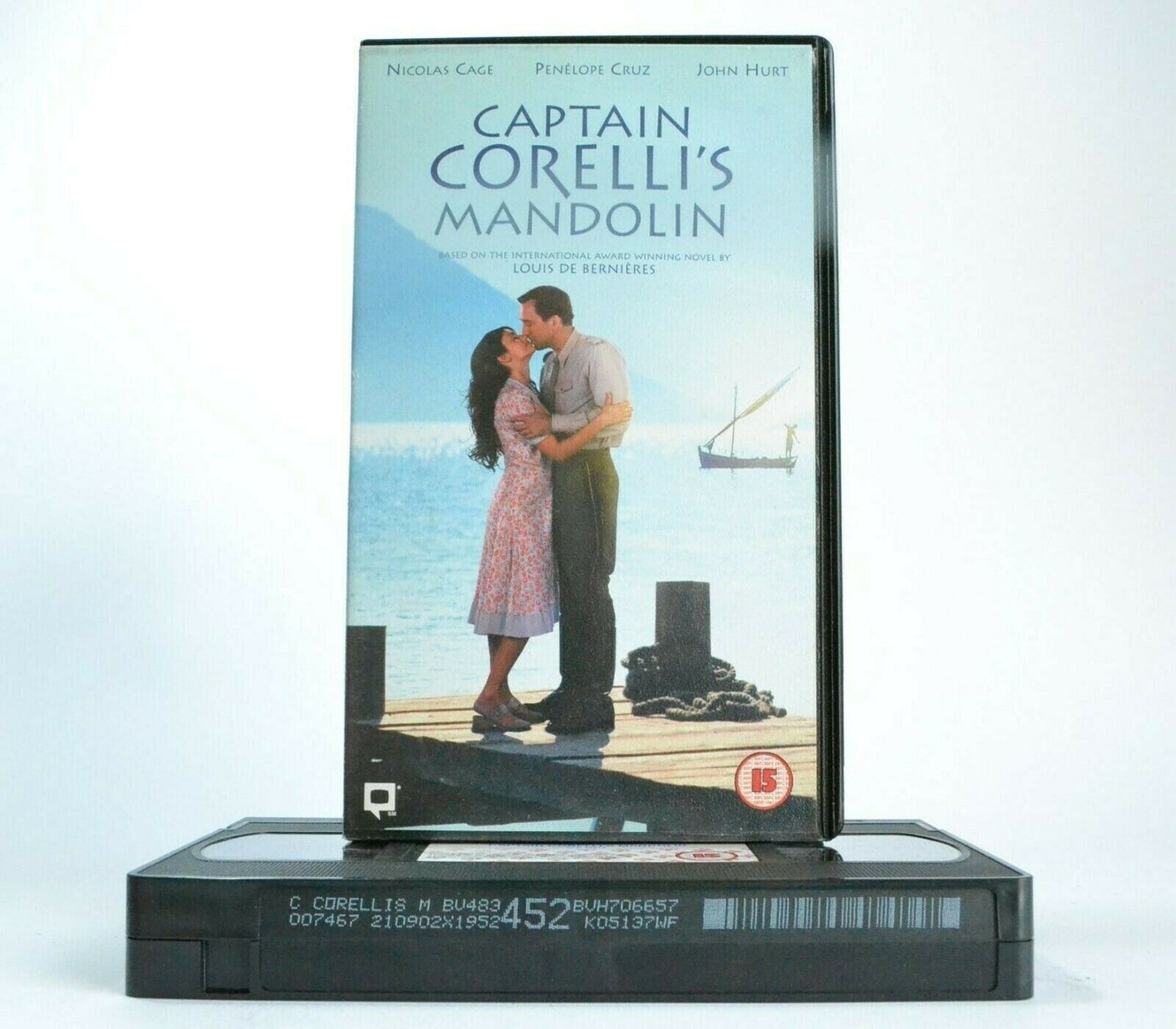 Captain Corelli's Mandolin: Romantic Drama - Nicolas Cage/Penelope Cruz - VHS-