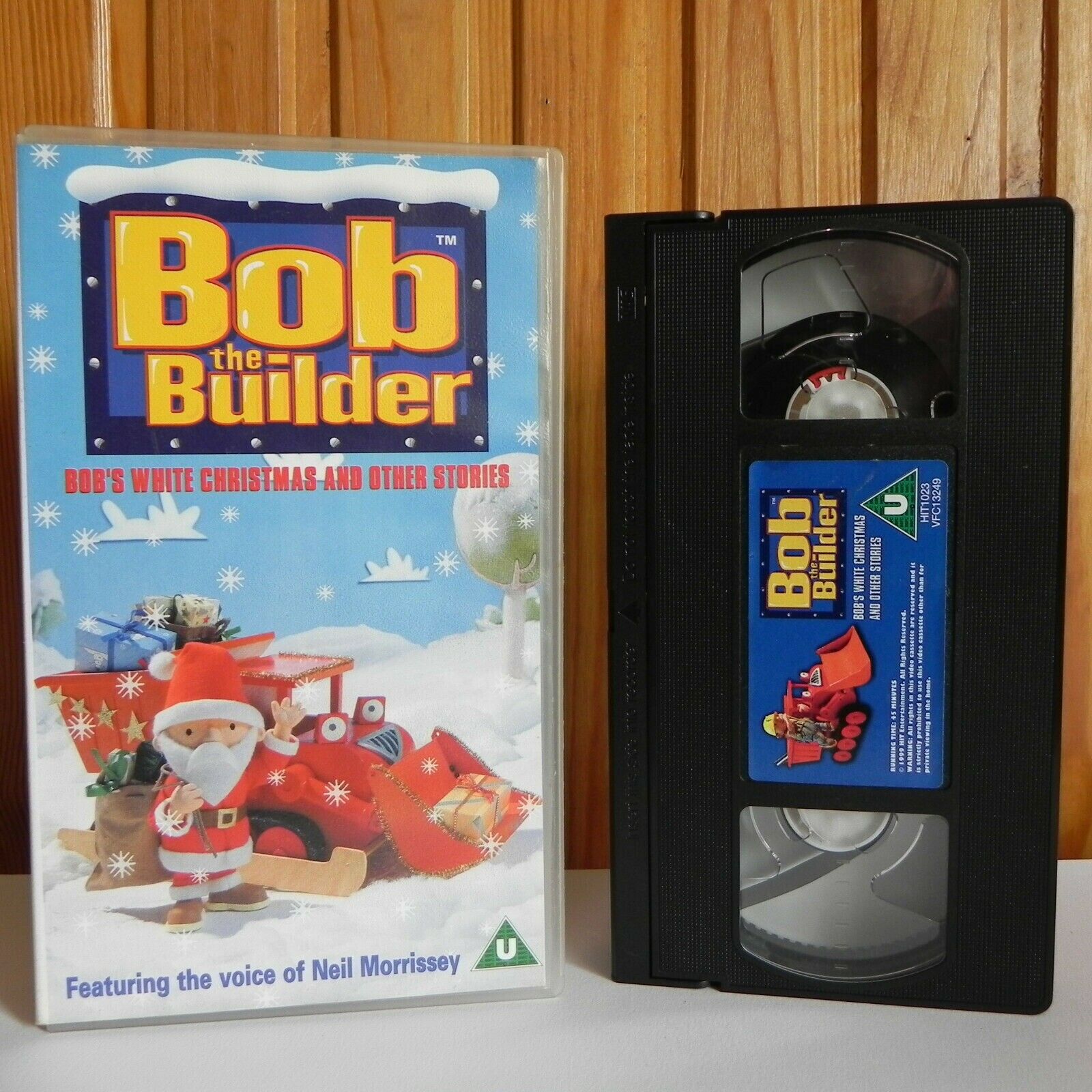 Bob The Builder: Bob's White Christmas And Other Stories - Children's - Pal VHS-