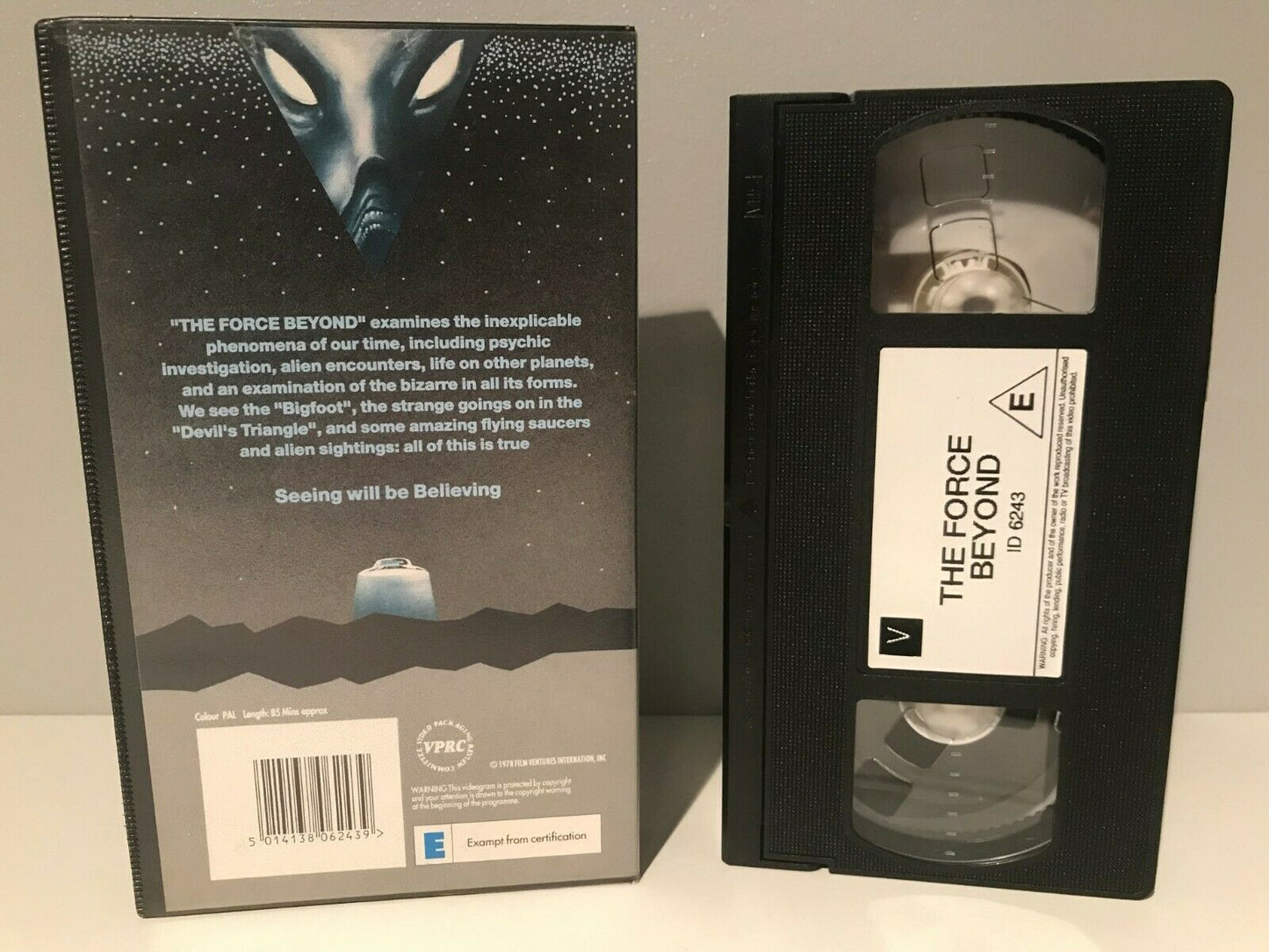 The Force Beyond - Alien Encounters - 'Devil's Triangle' - Peter Byrne - Pal VHS-