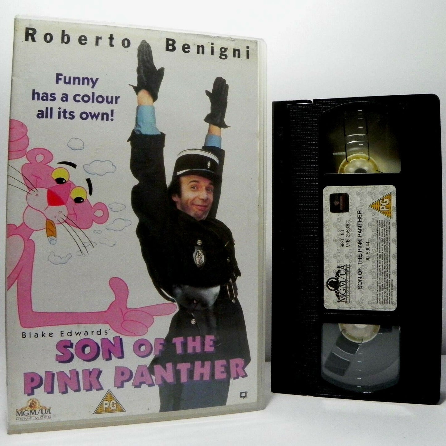 Son Of The Pink Panther - Large Box - (1993) Comedy - Robert Benigni - Pal VHS-