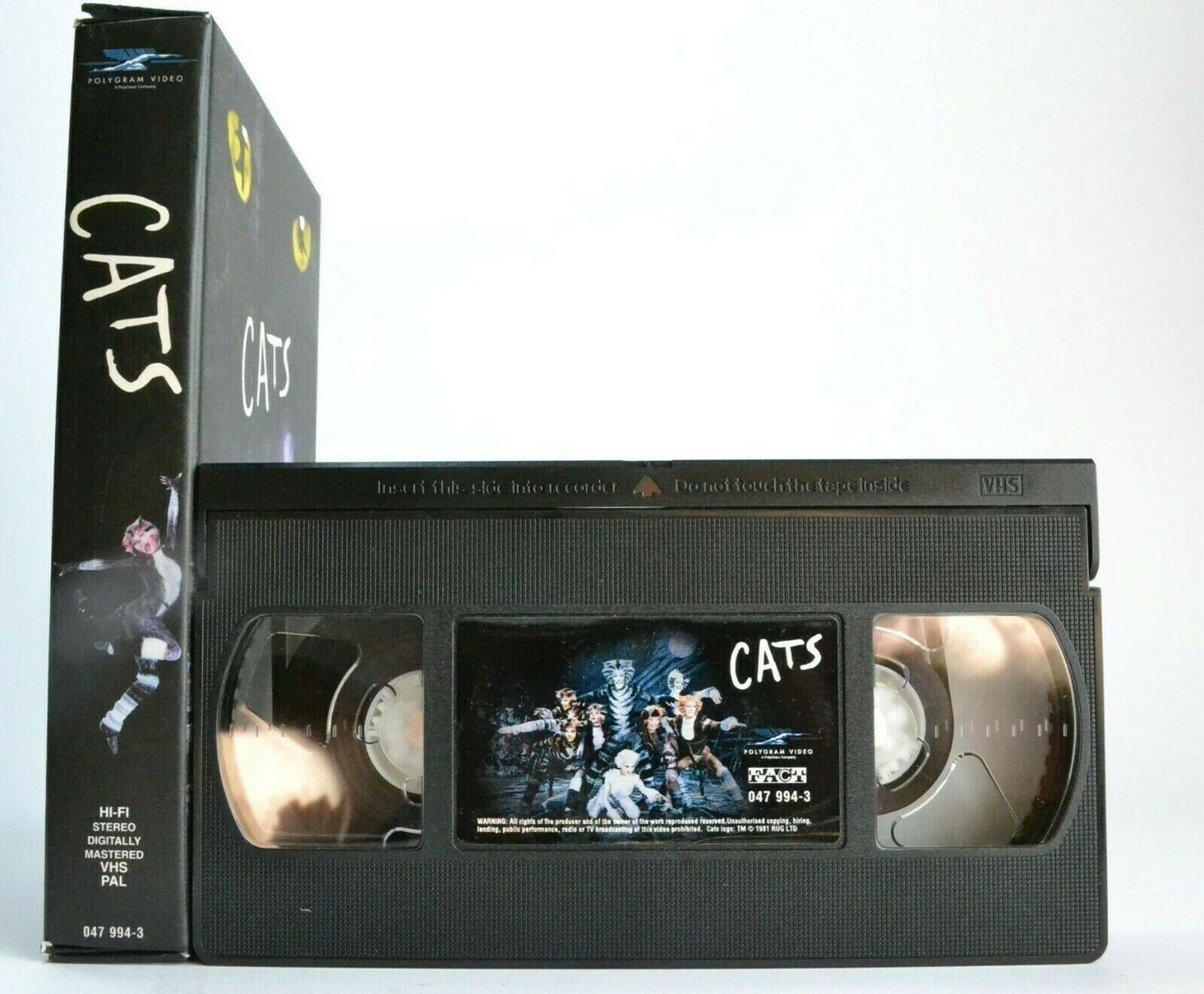 Cats; [Musical] -<T. S. Eliot>- Broadway Theatre - Andrew Lloyd Webber - Pal VH-
