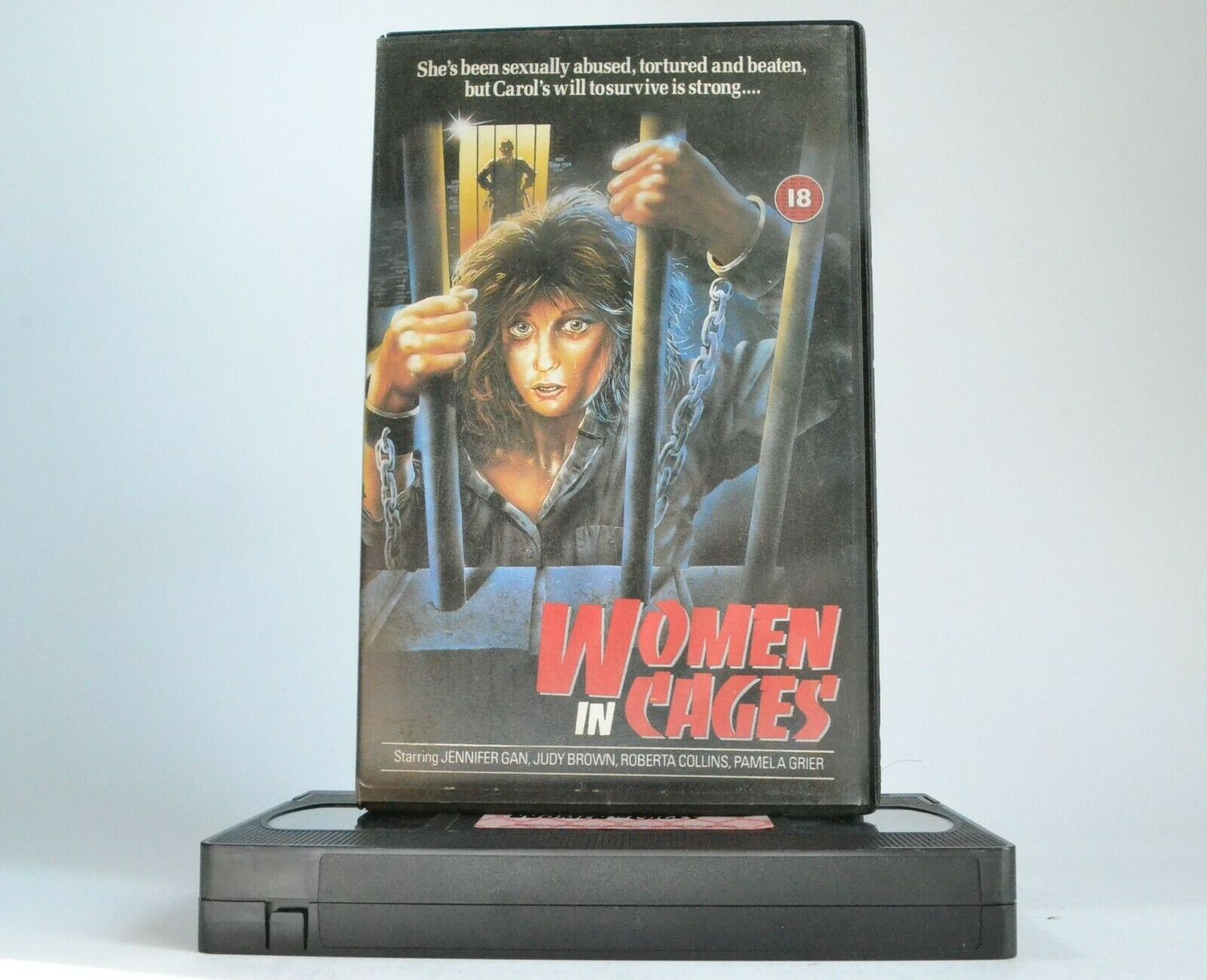 Women In Cages (Apex) - (1971) Prison Sexploitation Film - Pam Grier - Pal VHS-
