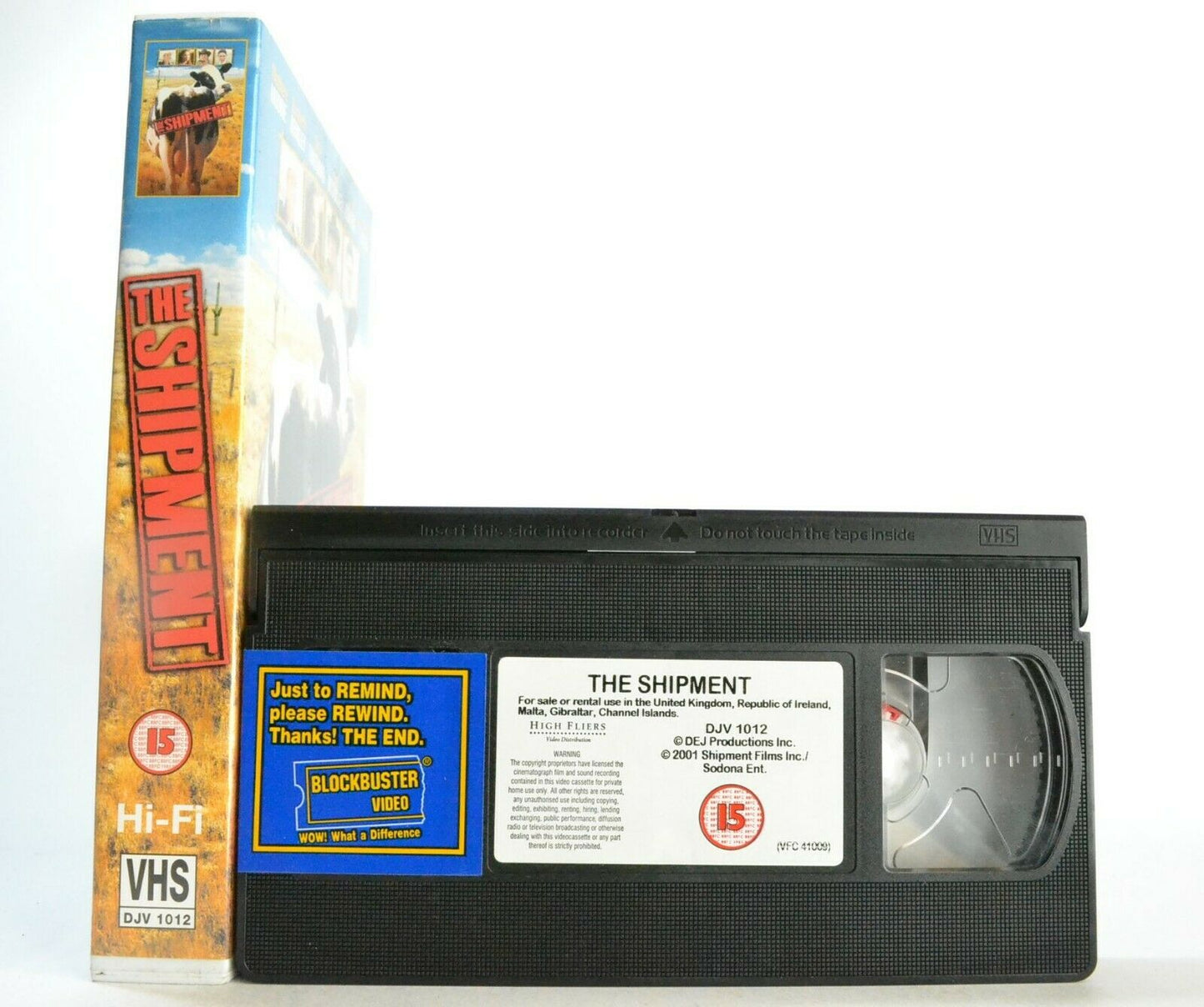 The Shipment (2001) - Viagra Comedy - Large Box - Elizabeth Berkley - Pal VHS-