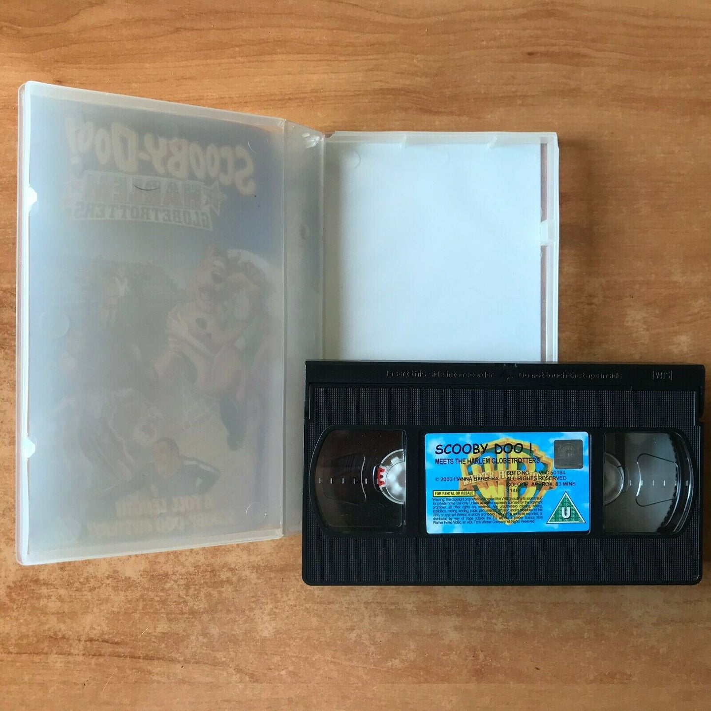 Scooby-Doo Meets Harlem Globetrotters - Animated [Rental] Children's - Pal VHS-