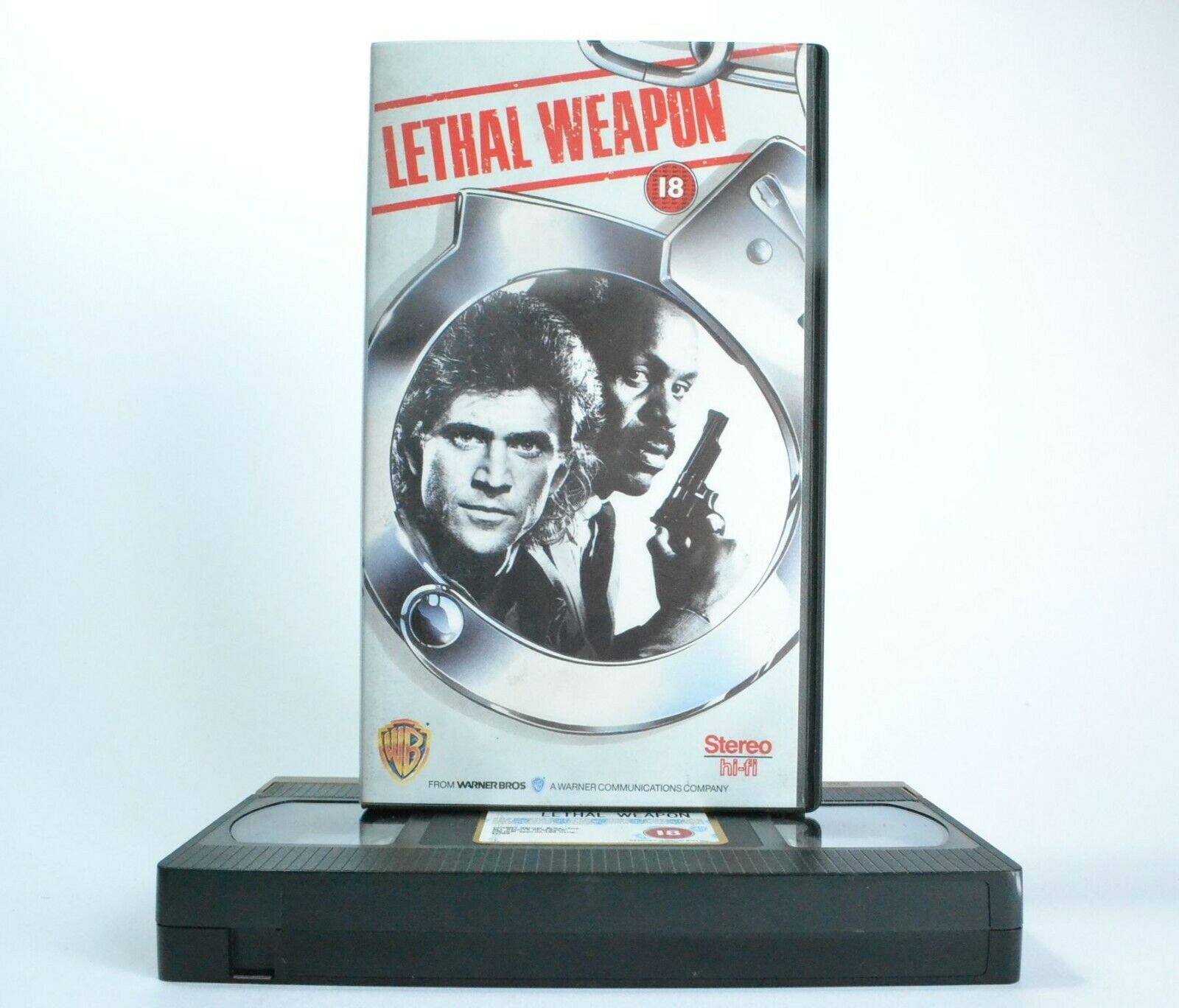 Lethal Weapon: (1987) Warner - Buddy Cop Action Comedy - Mel Gibson - Pal VHS - Golden Class Movies LTD