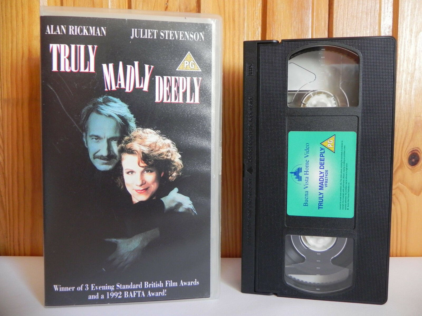 Truly Madly Deeply - Buena Vista - Romance - Winner 3 British Film Awards - VHS-