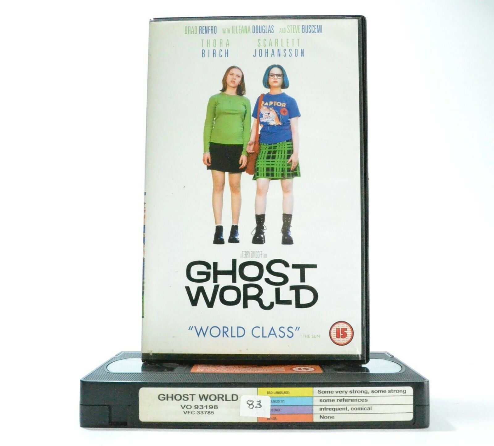 Ghost World: Based On D.Clowes Comic Book - Comedy - Scarlett Johansson - VHS-