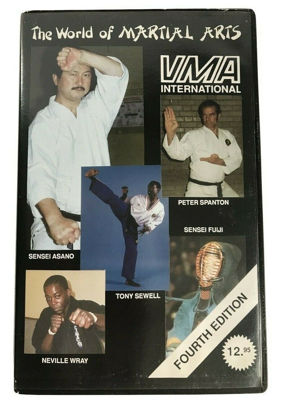 VMA - World Of Martial Arts (Tony Sewell) 4th Edition - Sensei Asano - Pal VHS-