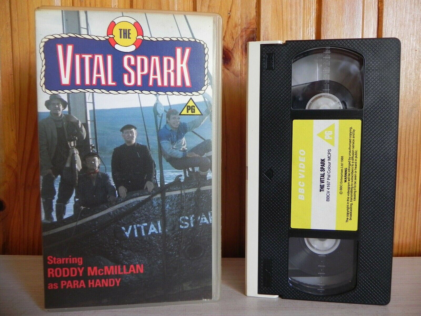 The Vital Spark - Television Series - Three Episodes - Roddy McMillan - Pal VHS-