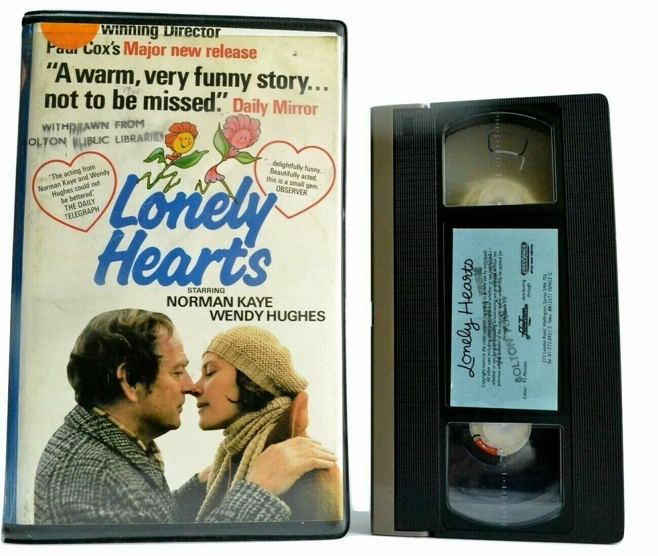 Lonely Hearts (Videospace): Drama - Pre-Cer - Norman Kaye/Wendy Hughes - VHS-