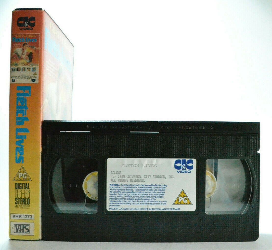 Fletch Lives - Chevy Chase - Classic Comedy - Drama - Original CIC Video - VHS-