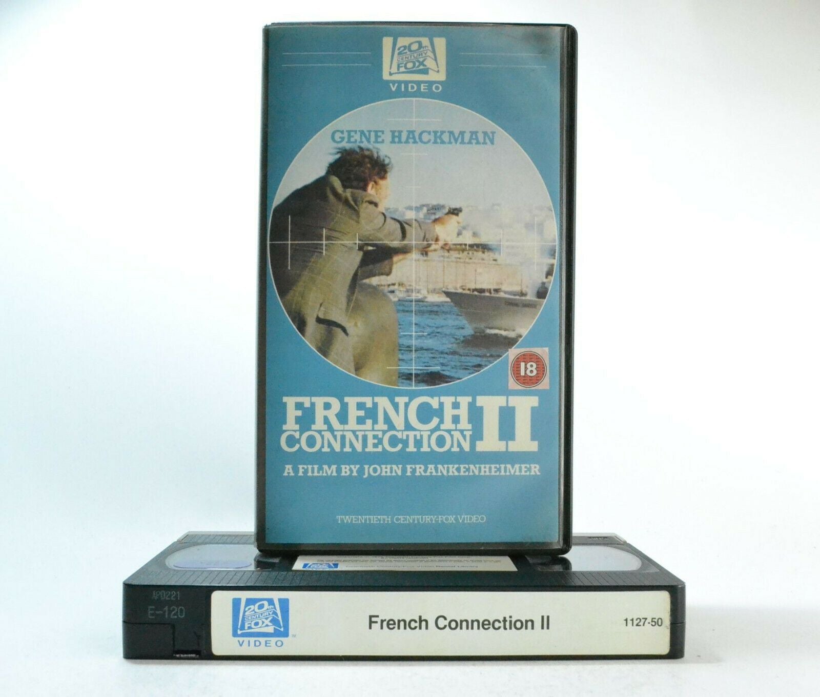 The French Connection 2: (1975) Action Thriller - Gene Hackman - Pre-Cert - VHS-