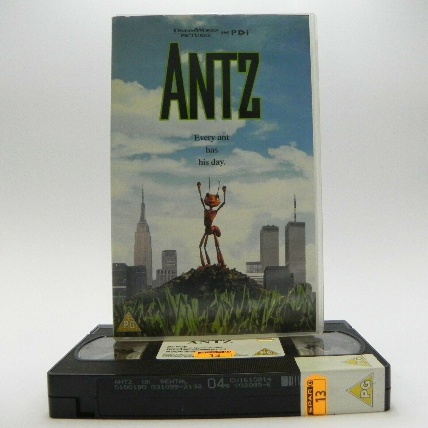 Antz: DreamWorks (1999) - Large Box - Comedy/Adventure - Family - Kids - Pal VHS-