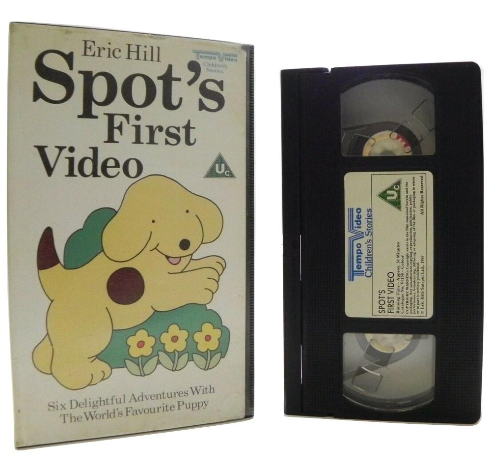 Spot's First Video: By E.Hill - Classic Animation - Fun Adventures - Kids - VHS-