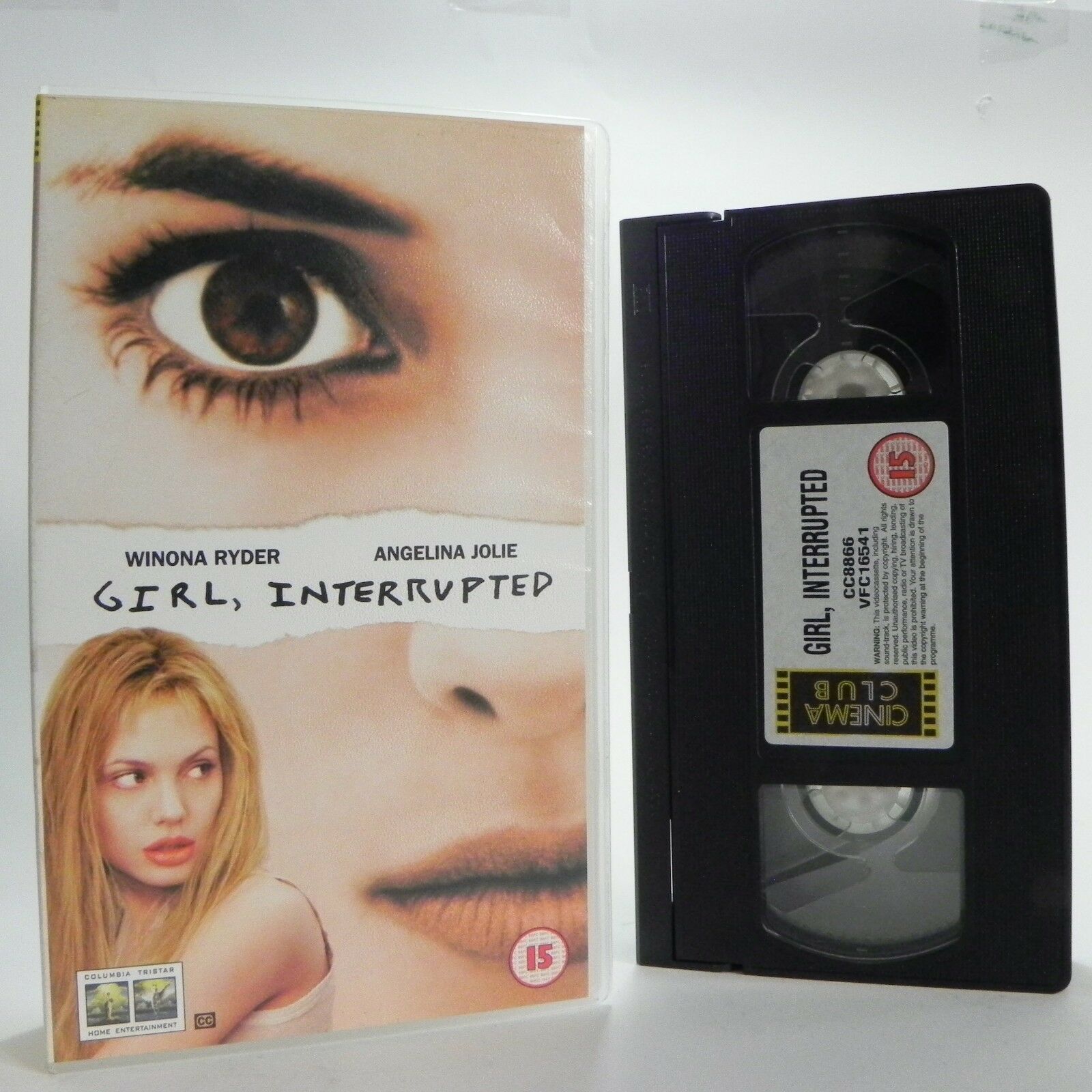 Girl Interrupted; Winona Ryder & Angelina Jolie - Drama - VHS-