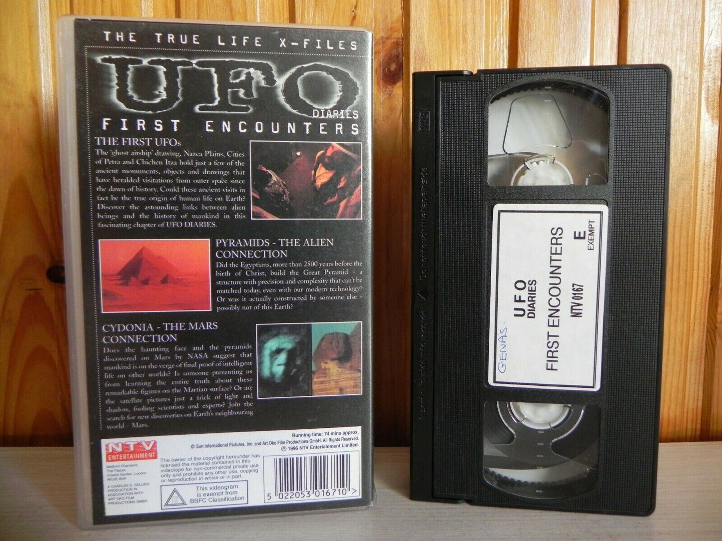 UFO Diaries - First Encounters - The True Life X-Files - The First UFO's - VHS-