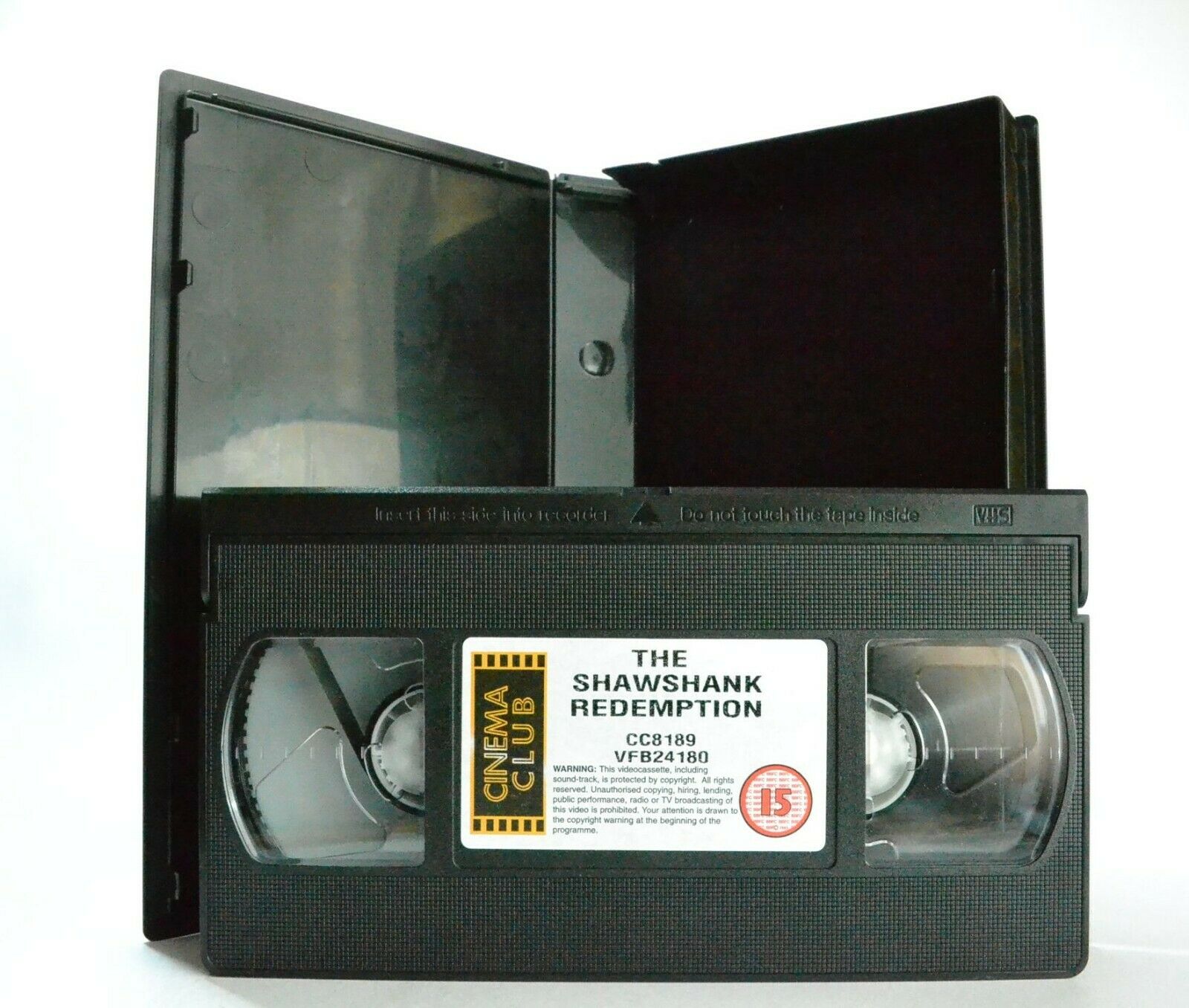 The Shawshank Redemption: Based On S.King Novel - Drama (1994) - T.Robbins - VHS-