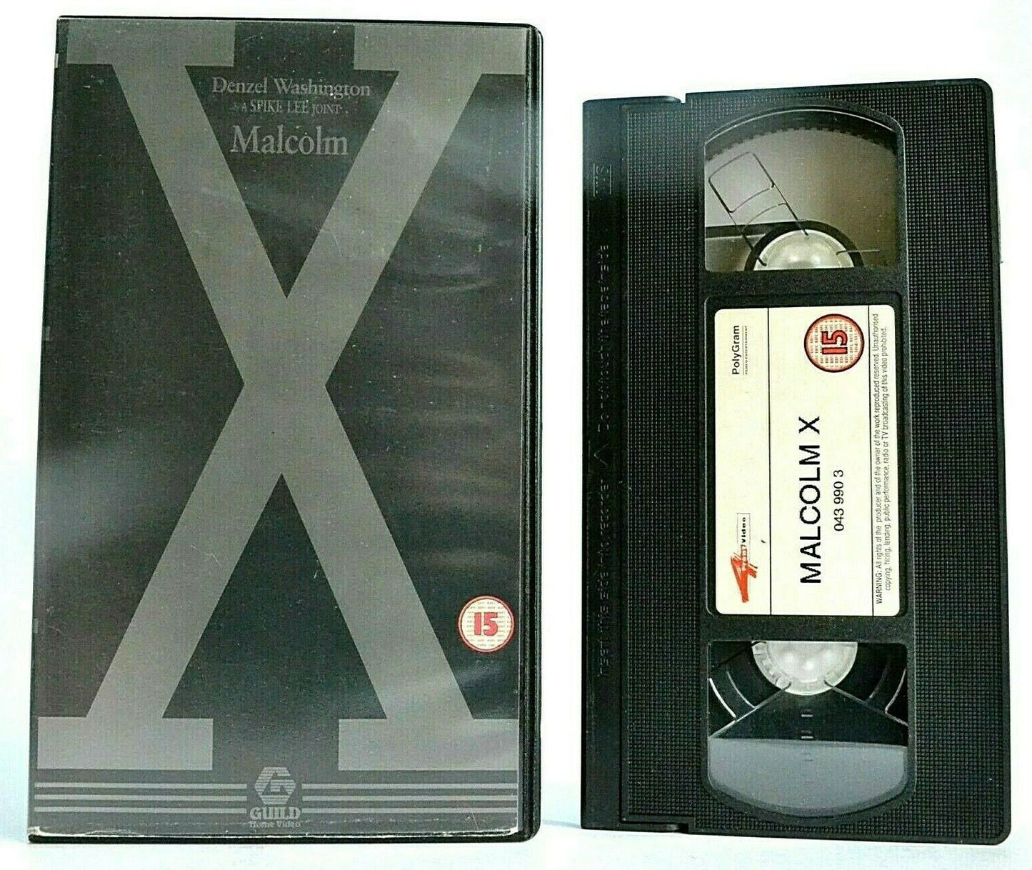 Malcolm X (1992) - Spike Lee - Biographical Drama - Denzel Washington - Pal VHS-