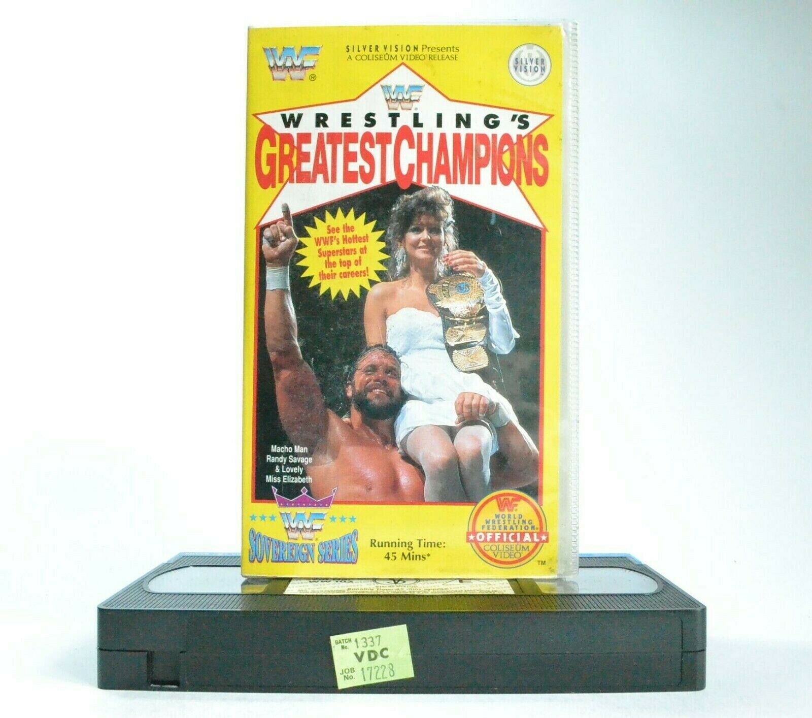 WWF Wrestling's Greatest Champions - Superstars Of All Time - Hulk Hogan - VHS-