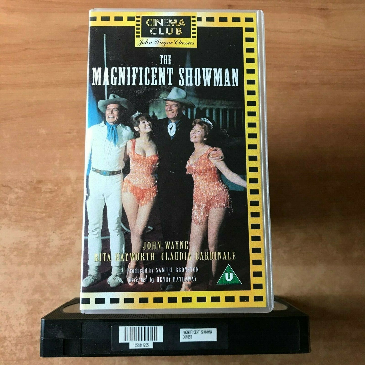 The Magnificent Showman (1978): Western - John Wayne / Rita Hayworth - Pal VHS-