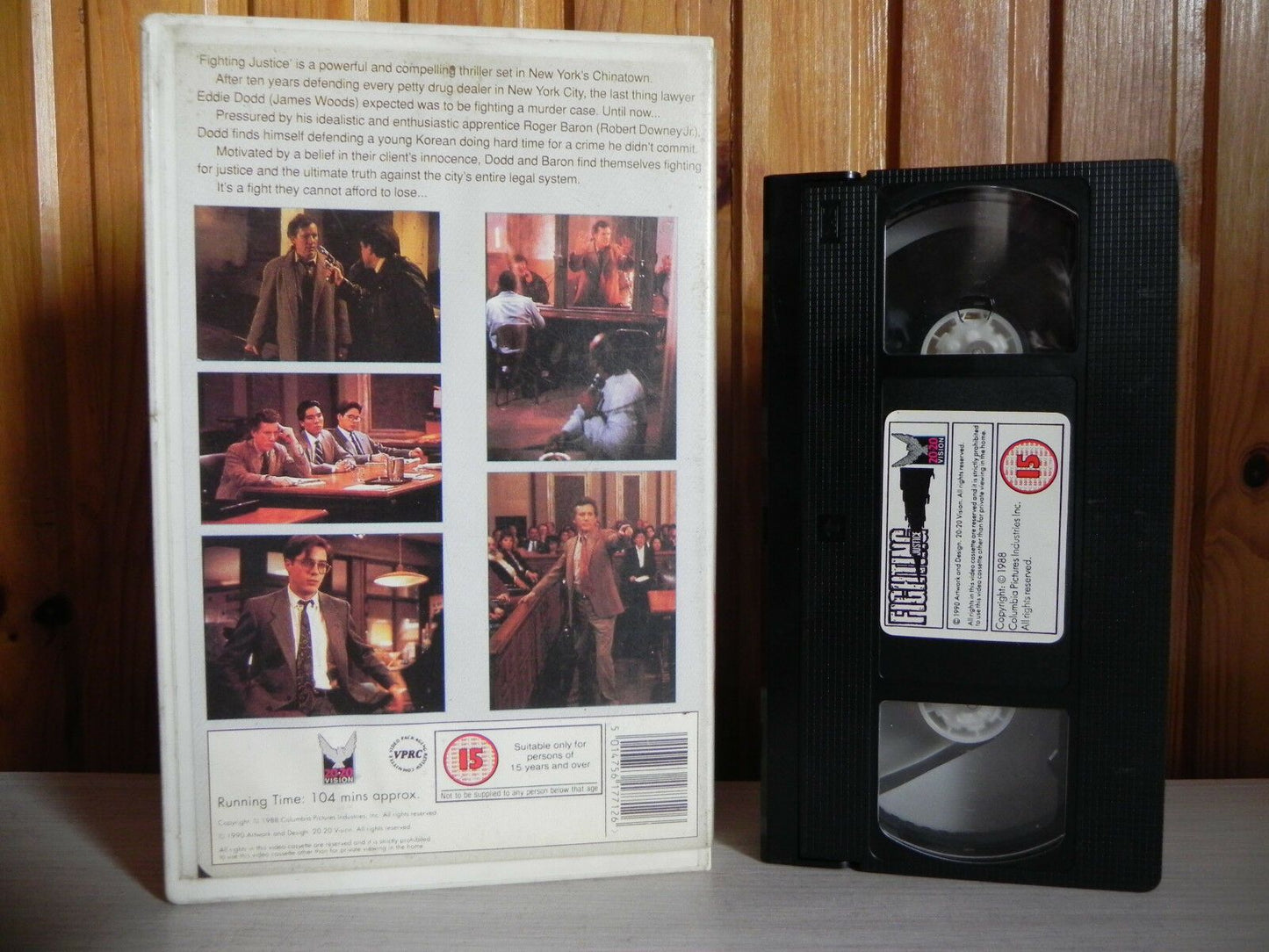 Fighting Justice - New York China Town - Crime Thriller - 20/20 Big Video - VHS-