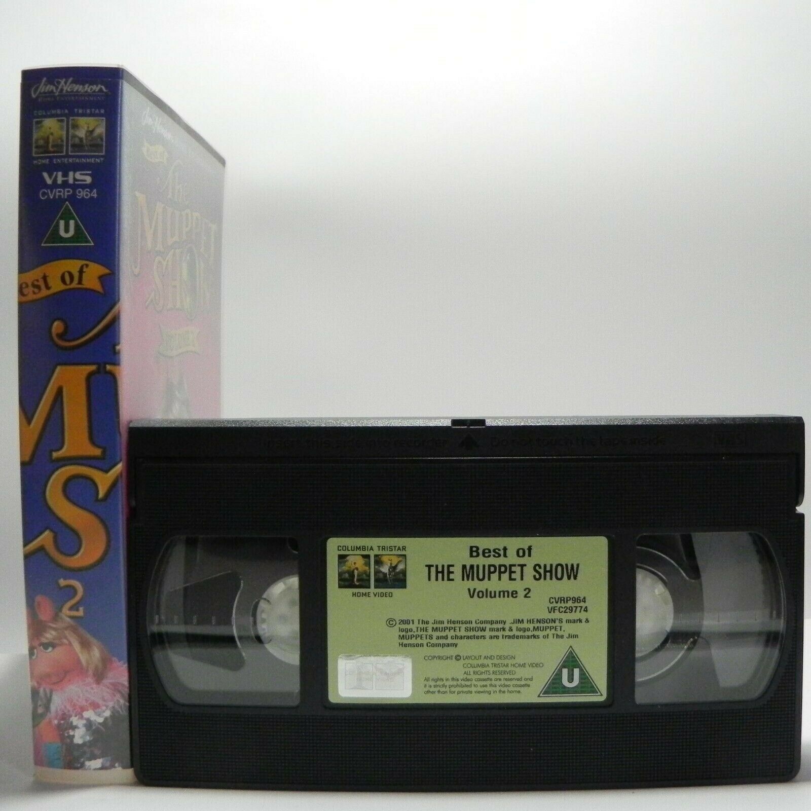 Muppet Show - Vol.2 - Best Of - Music Stars - Debbie Harry - Paul Simon - VHS-