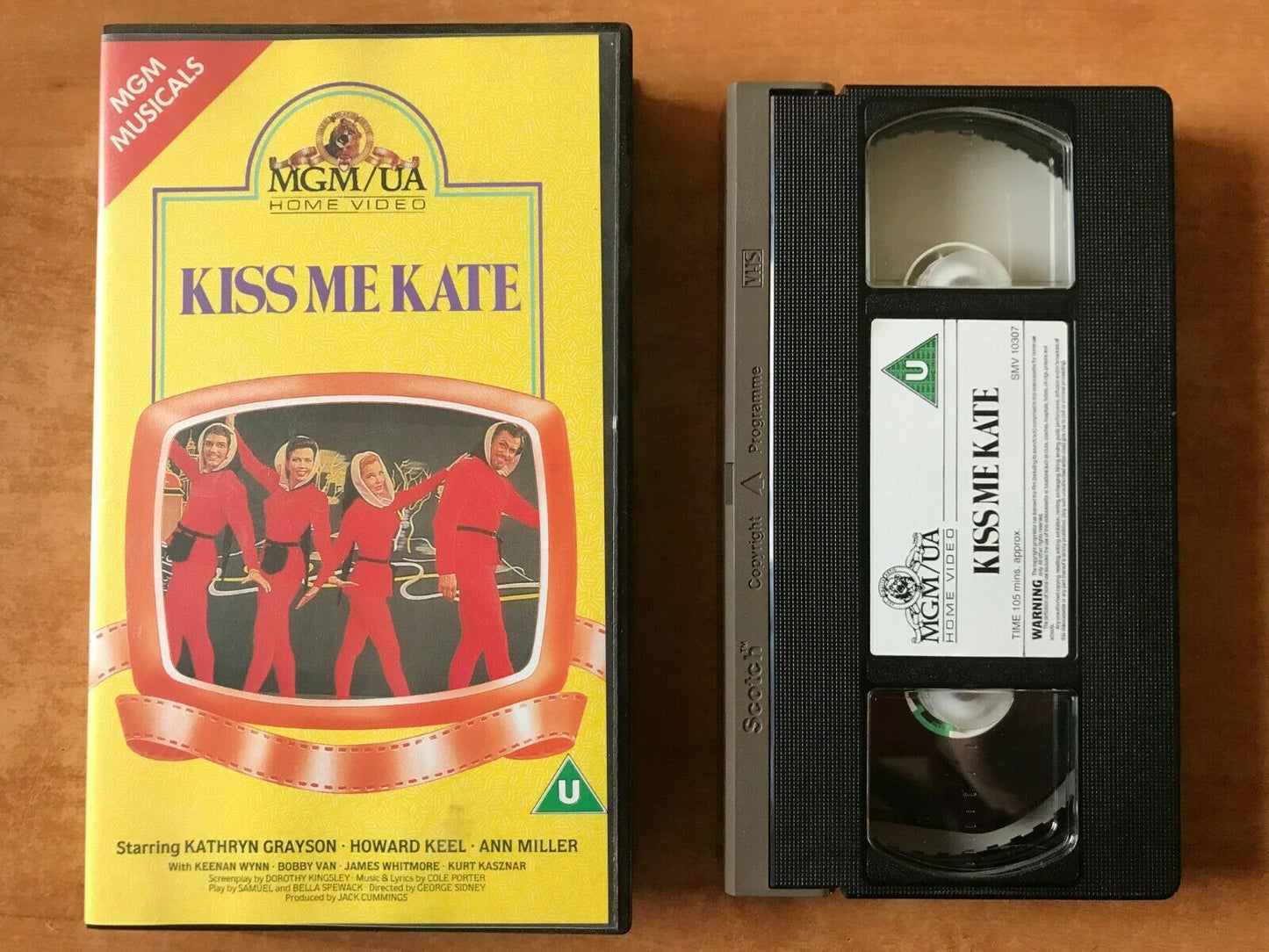 Kiss Me Kate (1953); [MGM/UA] Musical - Kathryn Grayson / Howard Keel - Pal VHS-
