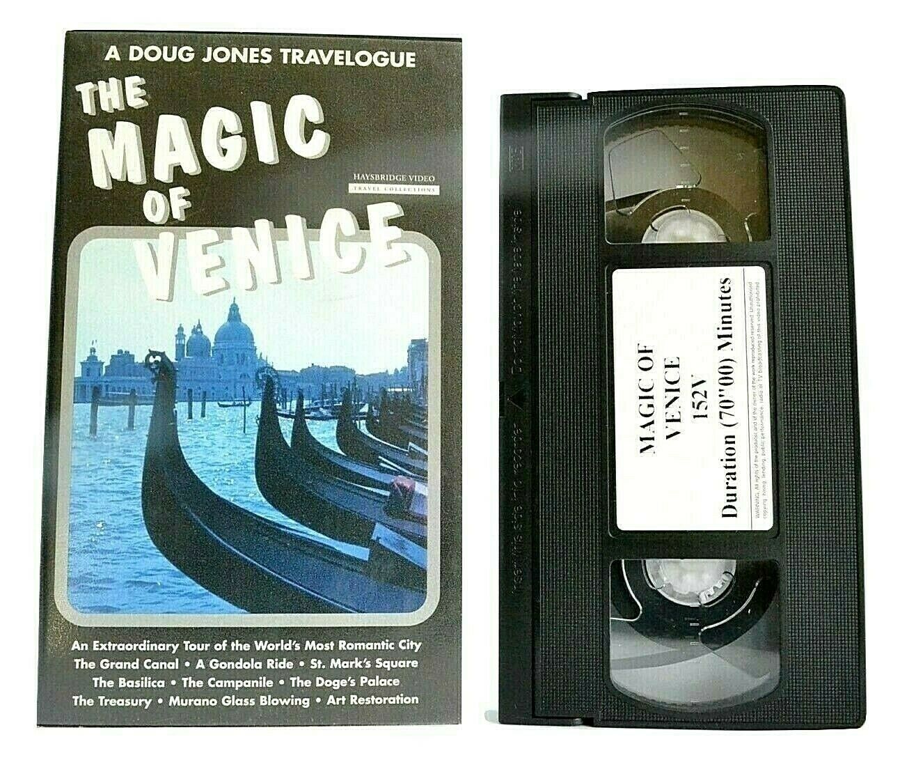 The Magic Of Venice [Doug Jones]: Grand Canal - St. Mark's Square - Pal VHS-