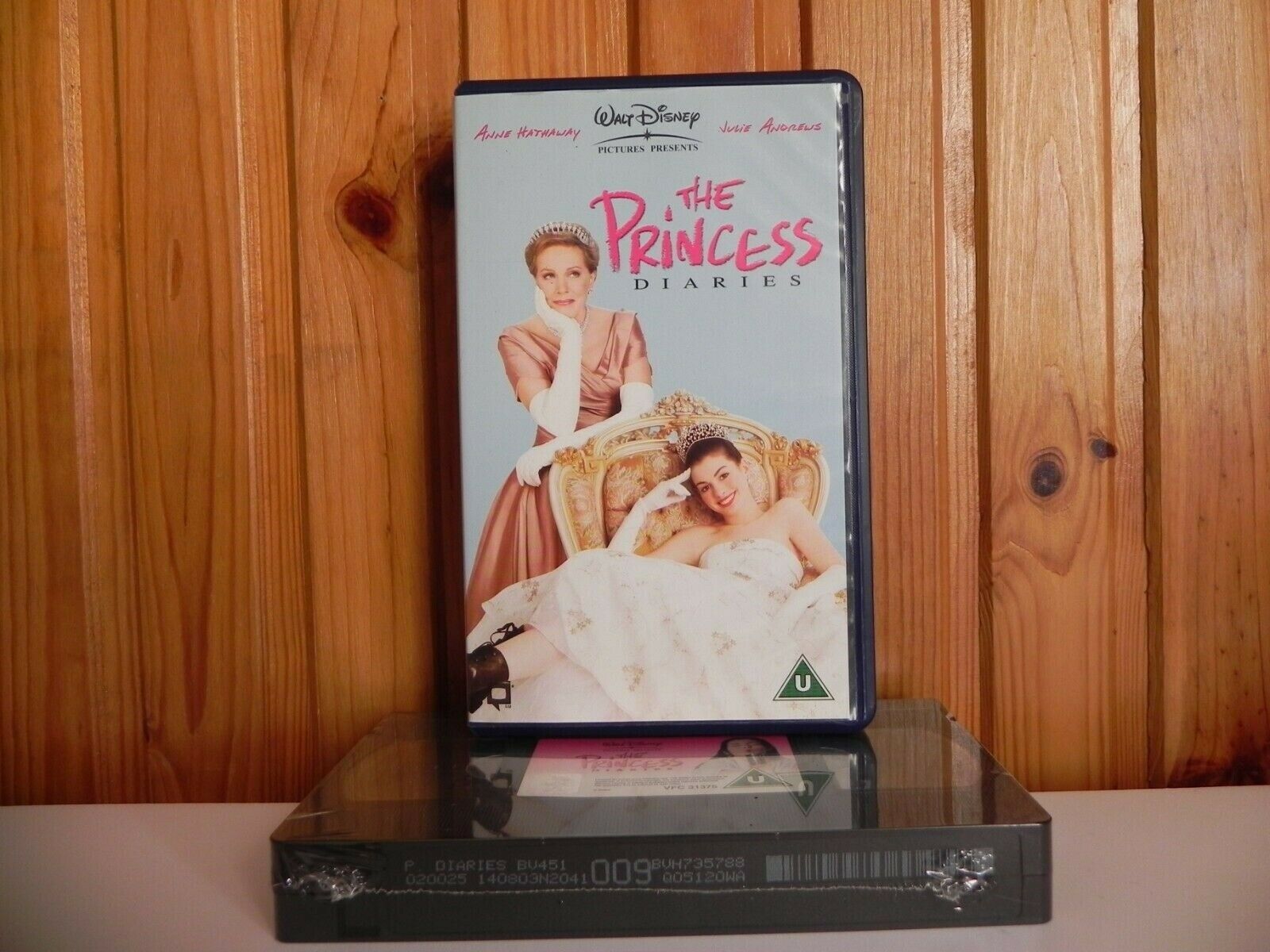THE PRINCESS DIARIES - WALT DISNEY VIDEO - BRAND NEW SEALED - KIDS - PAL VHS-