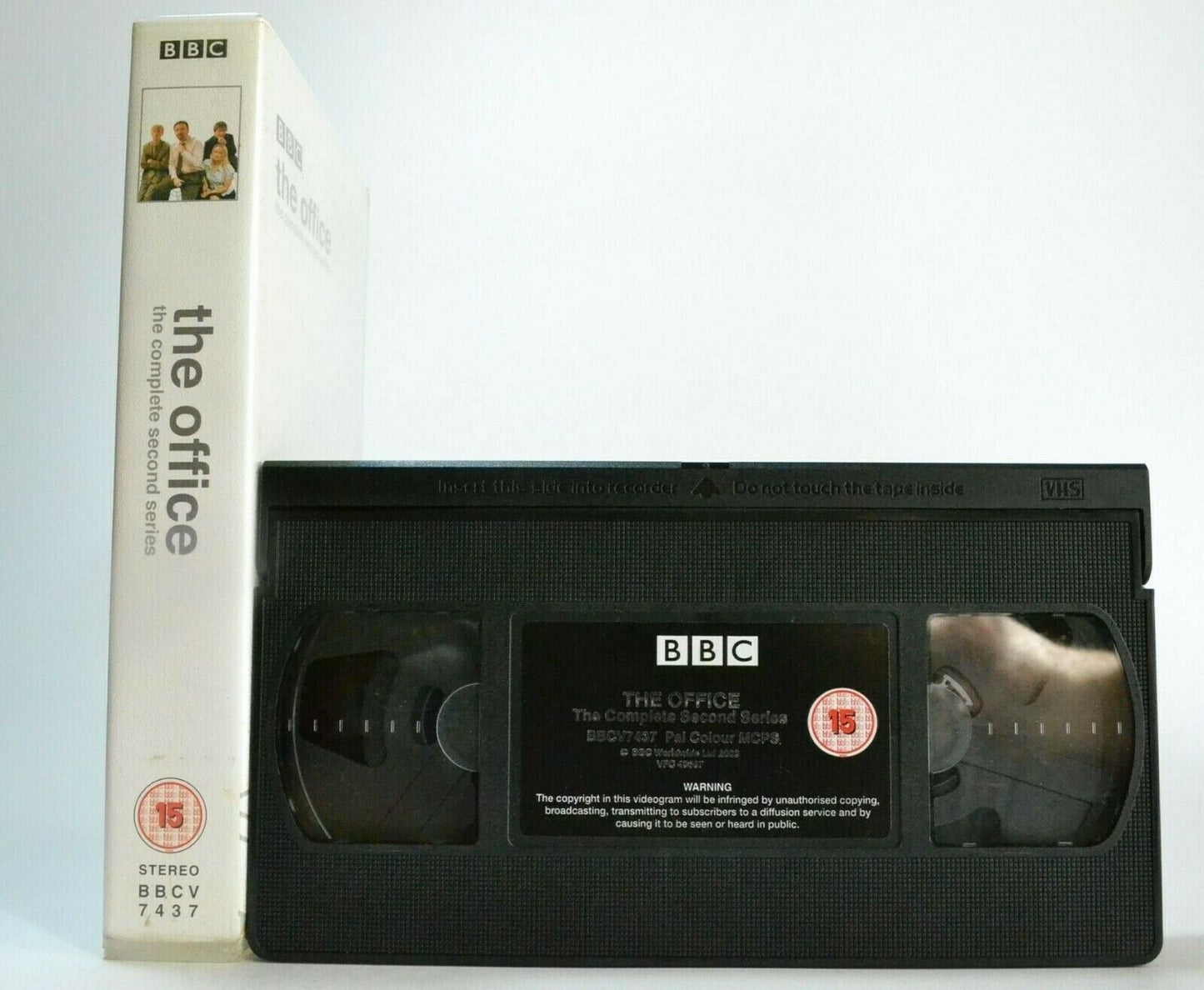 The Office: The Complete 2nd Series - Mockumentary Sitcom - Ricky Gervais - VHS-