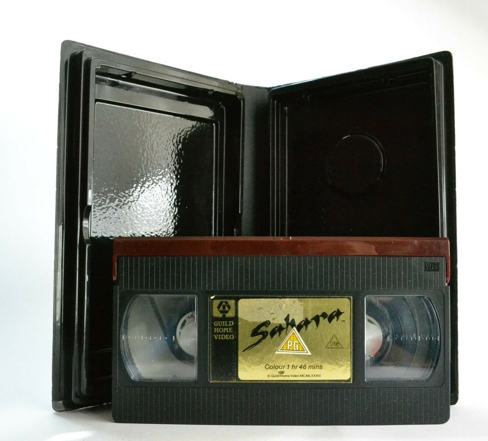 Sahara: Romantic Adventure - Large Box - Pre-Cert - Brooke Shields - Pal VHS-