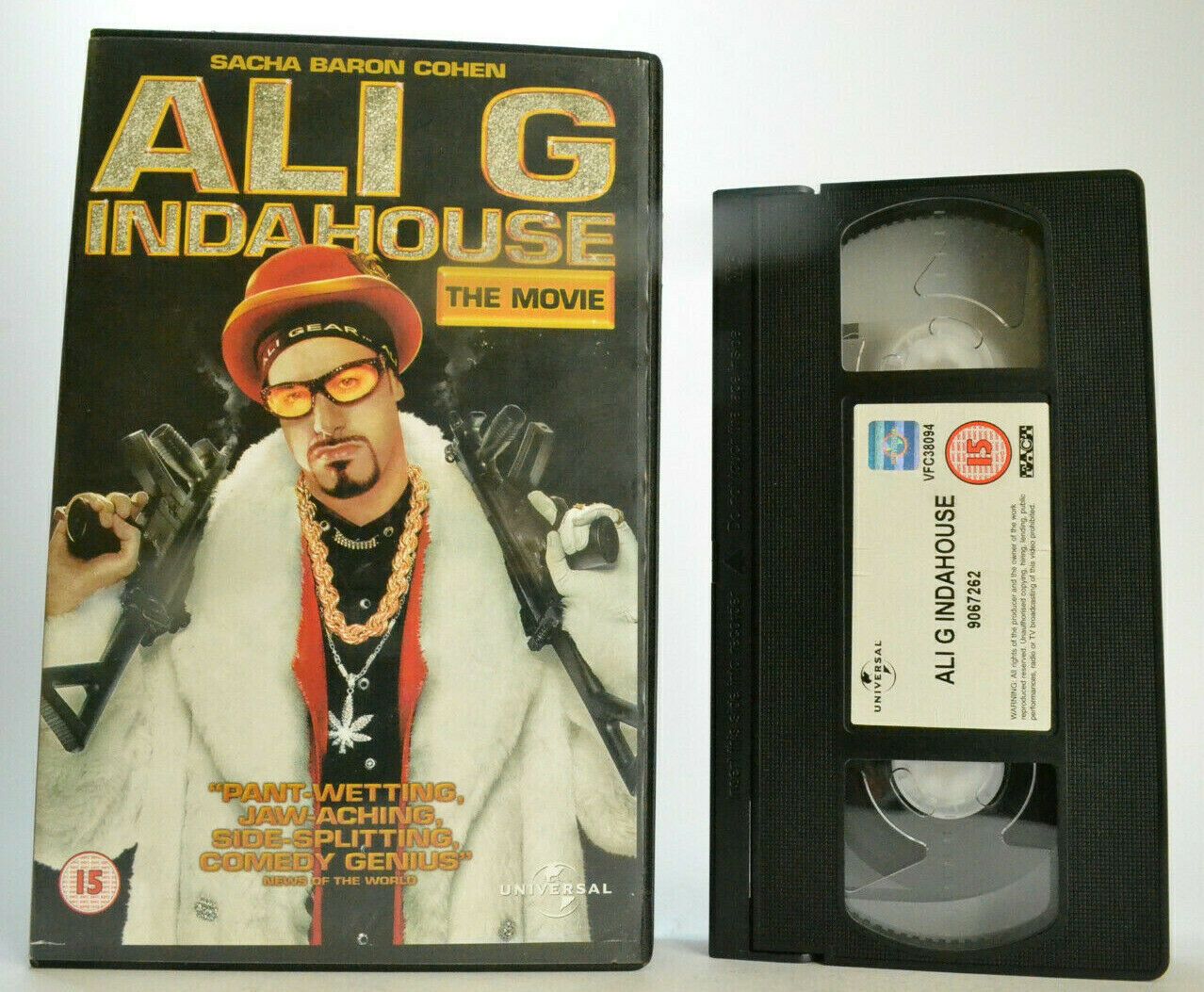 Ali G Indahouse: In The House Comedy (2002) - Large Box - Ex-Rental - Pal VHS-