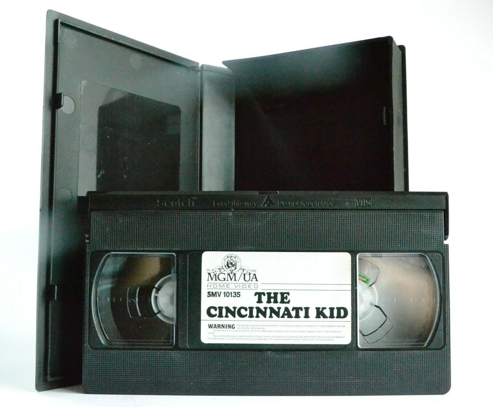 The Cincinnati Kid (1965): (1986) MGM/UA Pre-Cert - Drama - Steve McQueen - VHS-